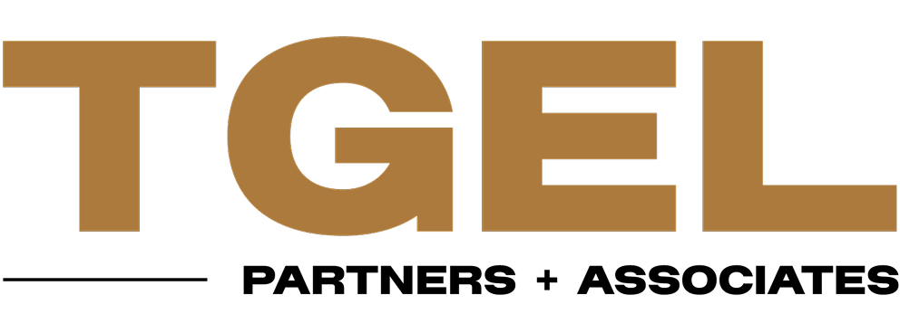The word 'TIGEL' written in large brown letters on a black background.