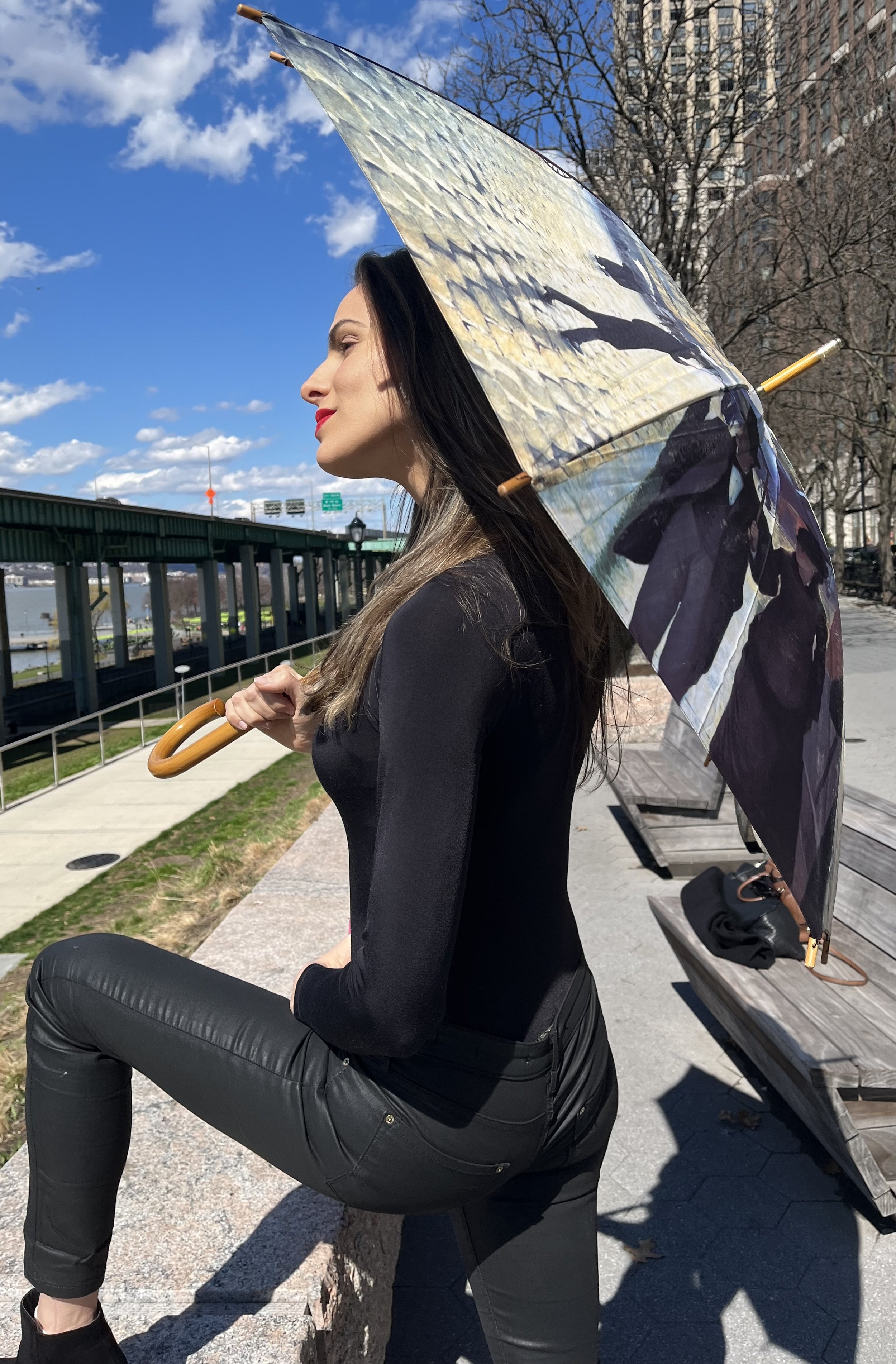 Thailis & the Caillebotte Umbrella