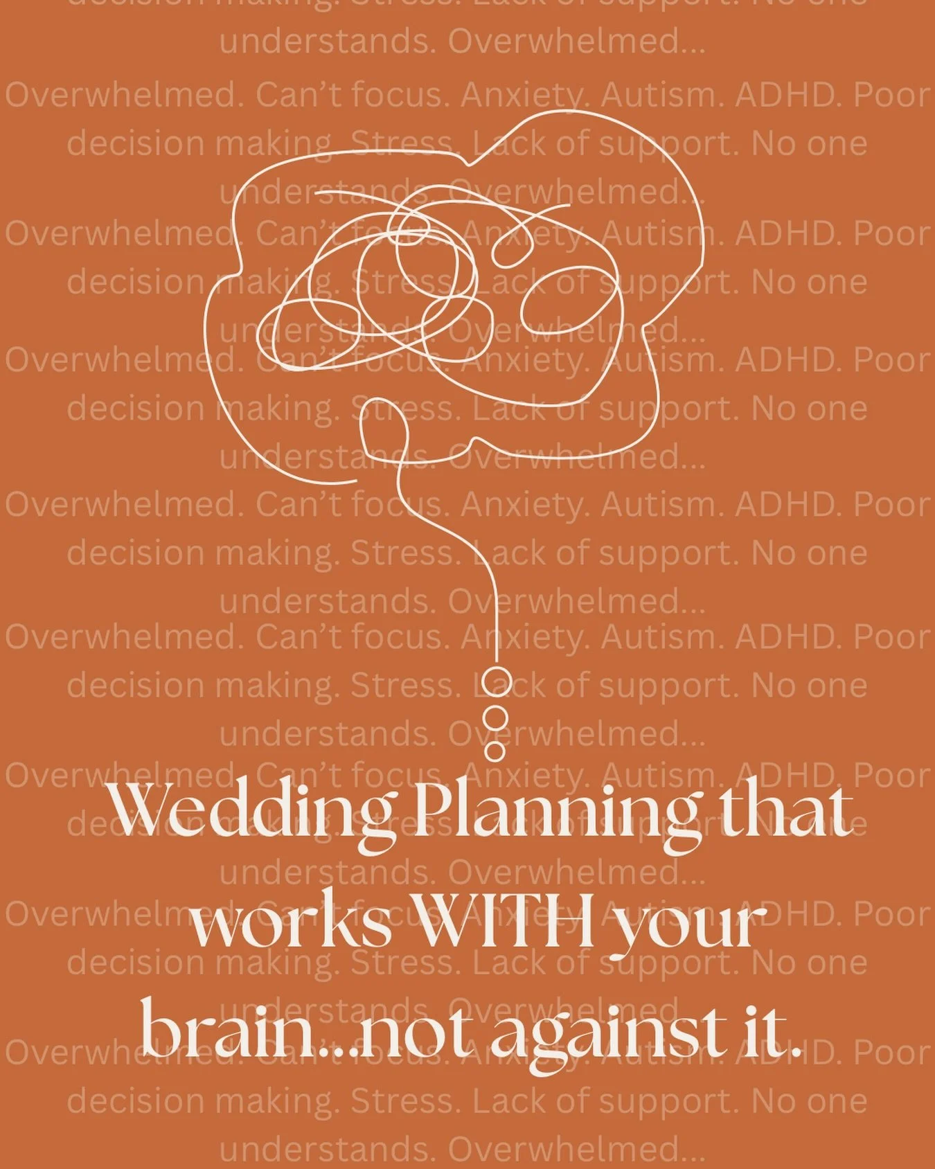 My new series on wedding planning is coming soon&hellip;! 

This one is for the anti-traditionals, the neuro spicies, and the naturally overwhelmed&hellip;let&rsquo;s talk about it! 

Every week I&rsquo;ll share some insights, knowledge, and free sup