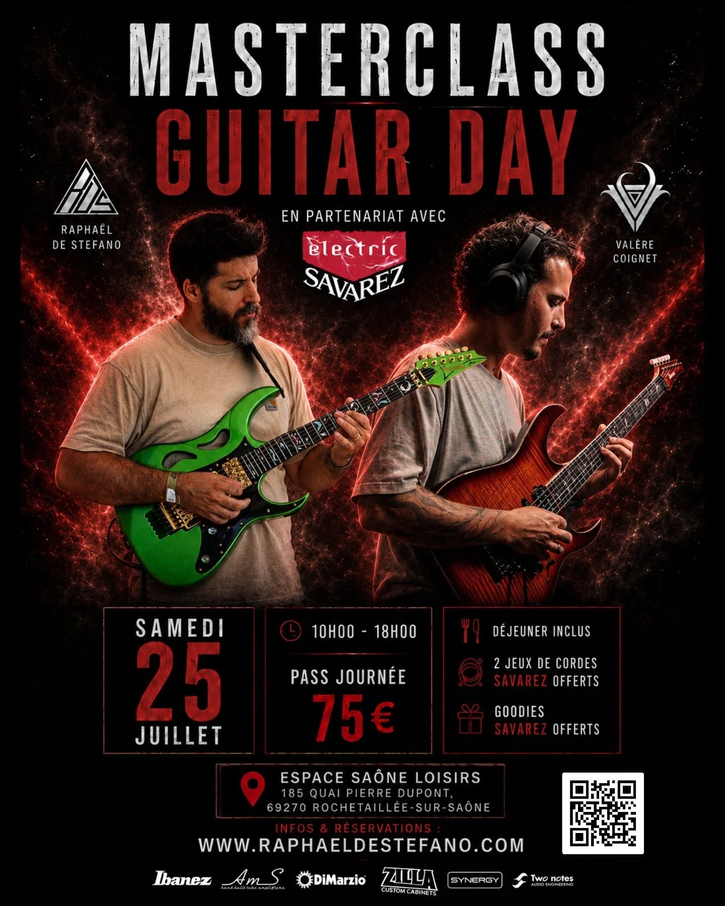 Master Class Guitar Day 25 Juillet 10h-18h
