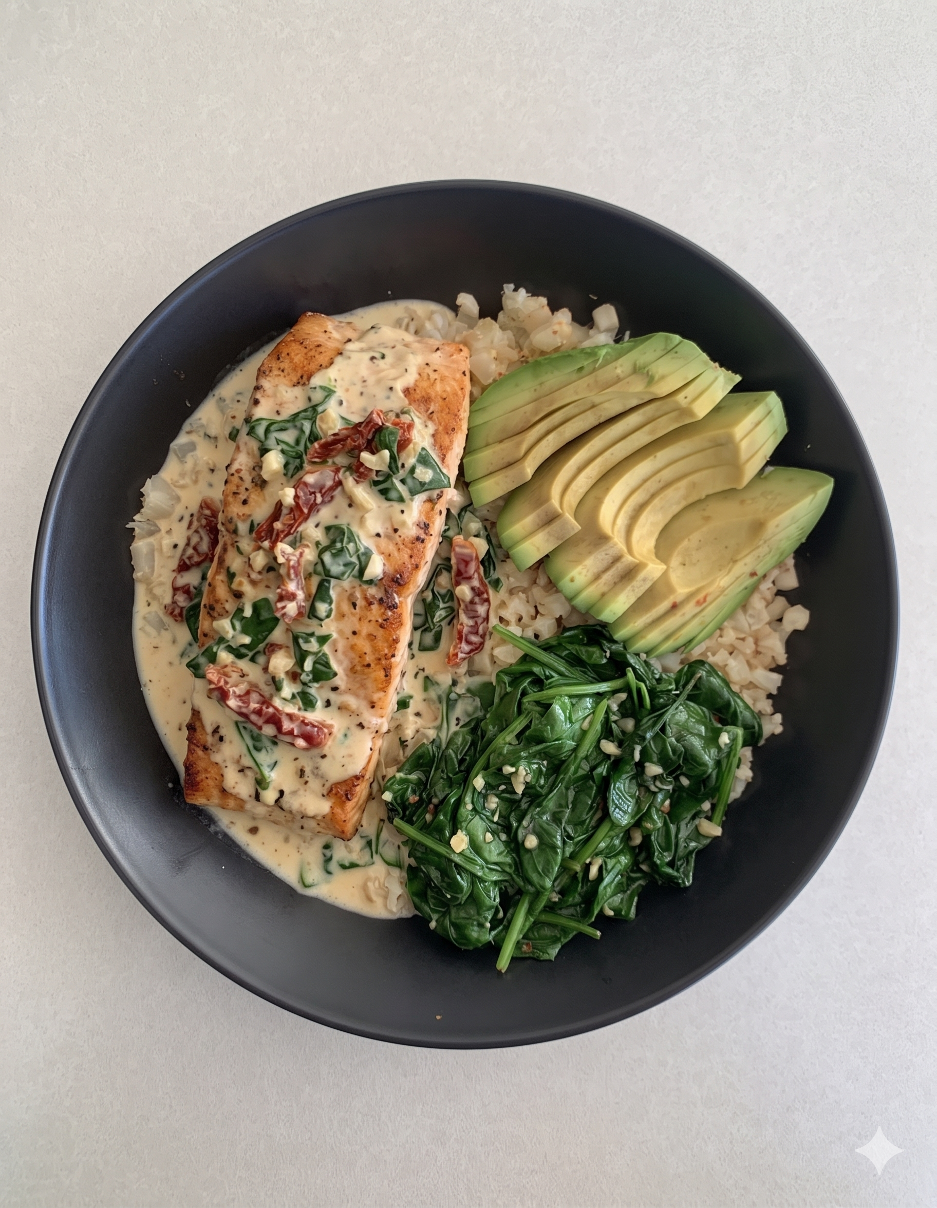 The Ultimate Anti-Inflammatory Dinner for Your Period — Creamy Tuscan Salmon