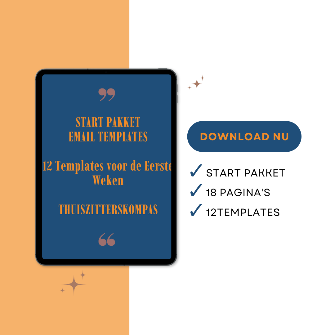 Email Start Pakket voor ouders van thuiszitters - 12 templates