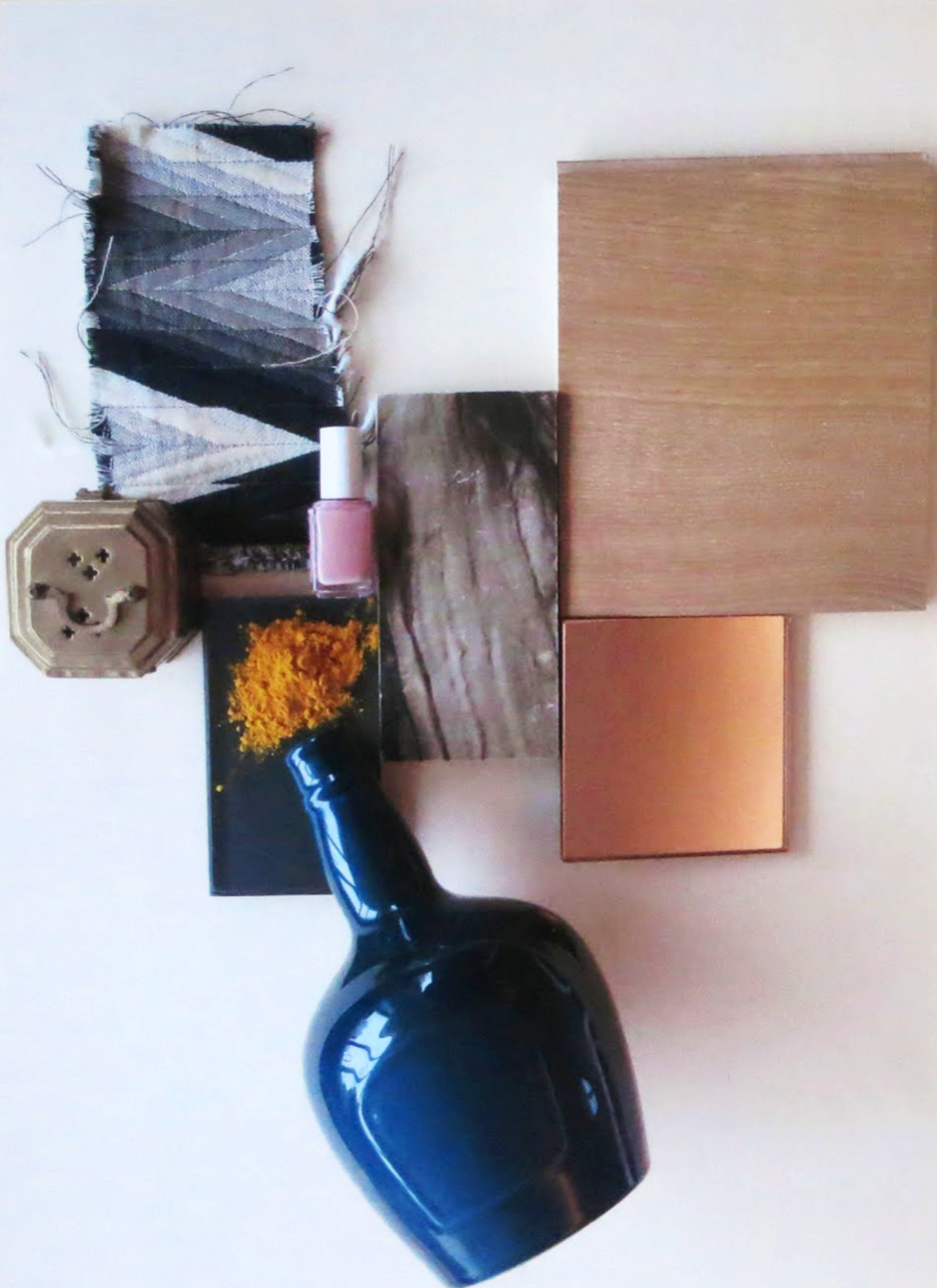 collage of various materials/finishes/surfaces/fabrics