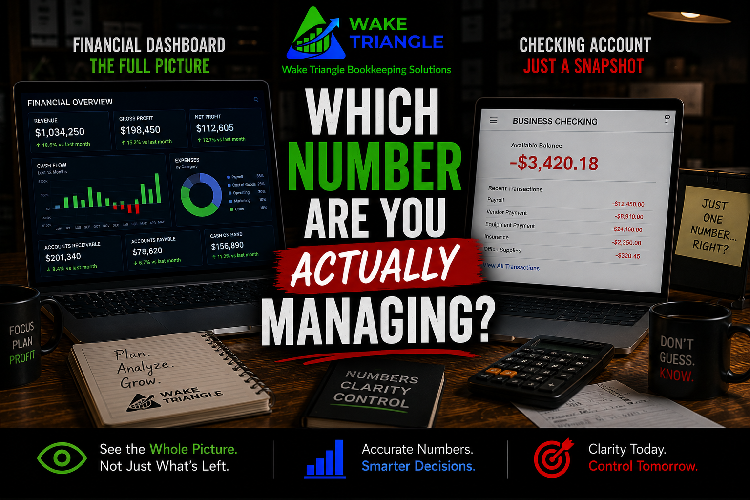 Why So Many $1M Businesses Still Operate Off the Bank Balance