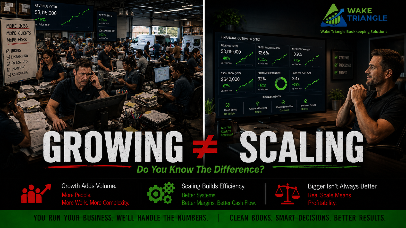The Difference Between Businesses That Grow and Businesses That Scale