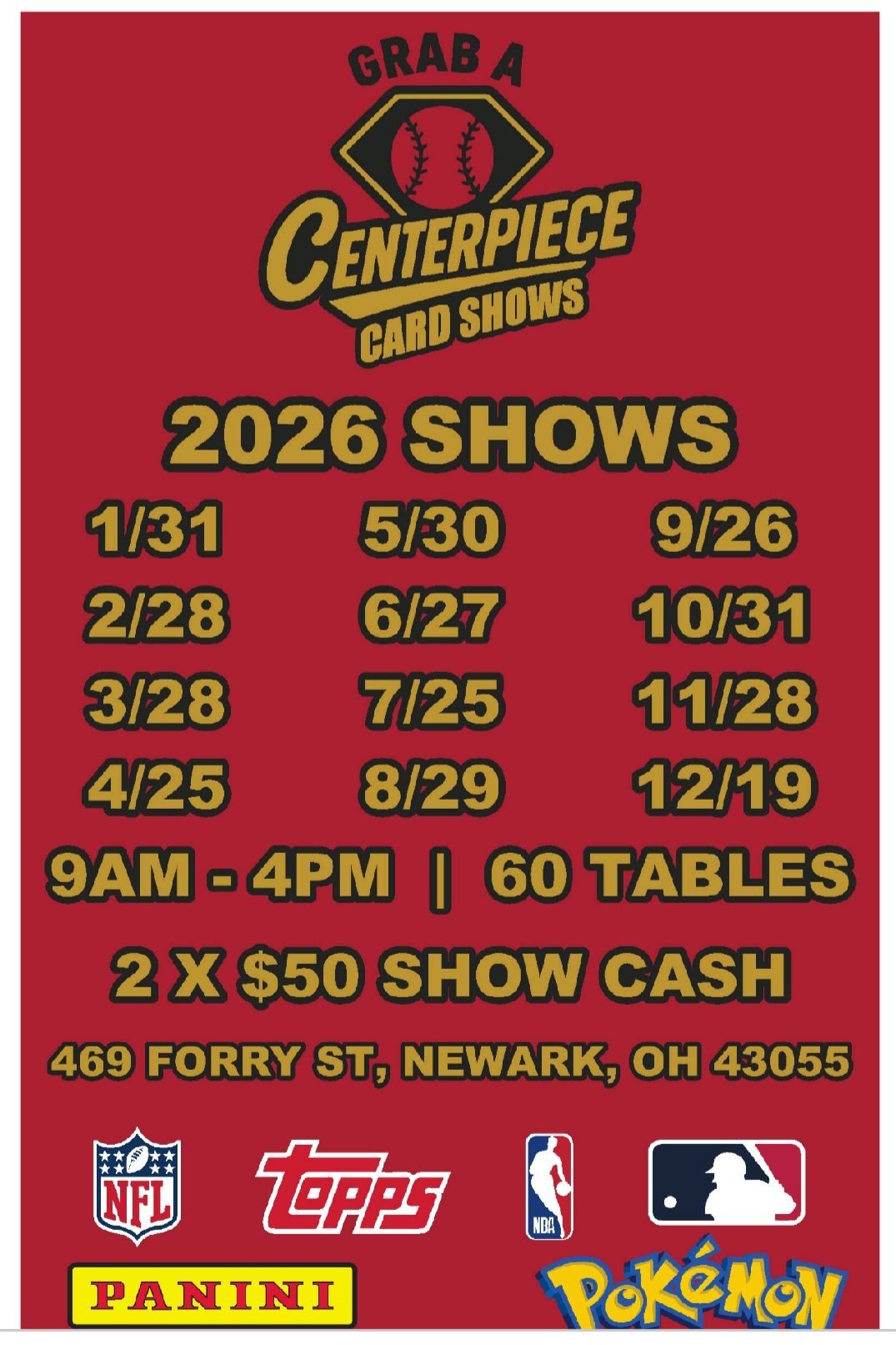 Centerpiece Card Show