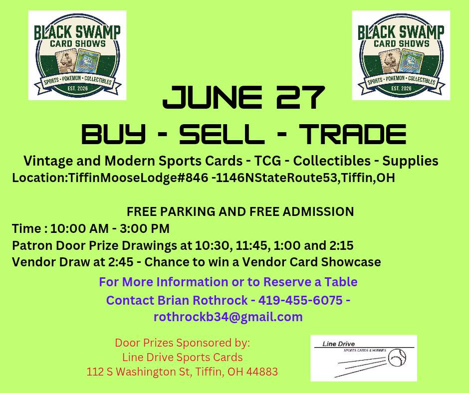 Black Swamp Card Show