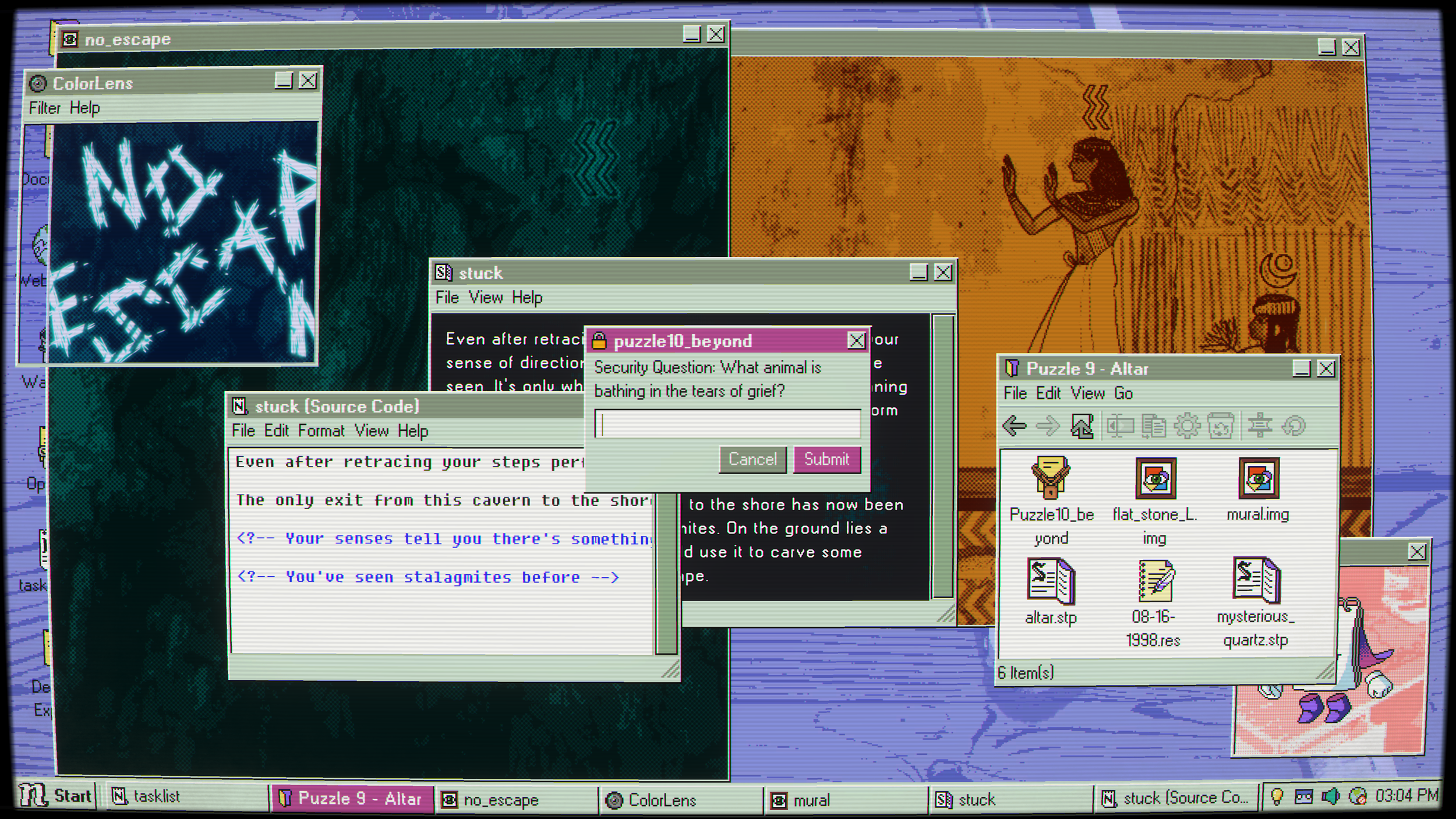 Desktop Explorer - Puzzle 9