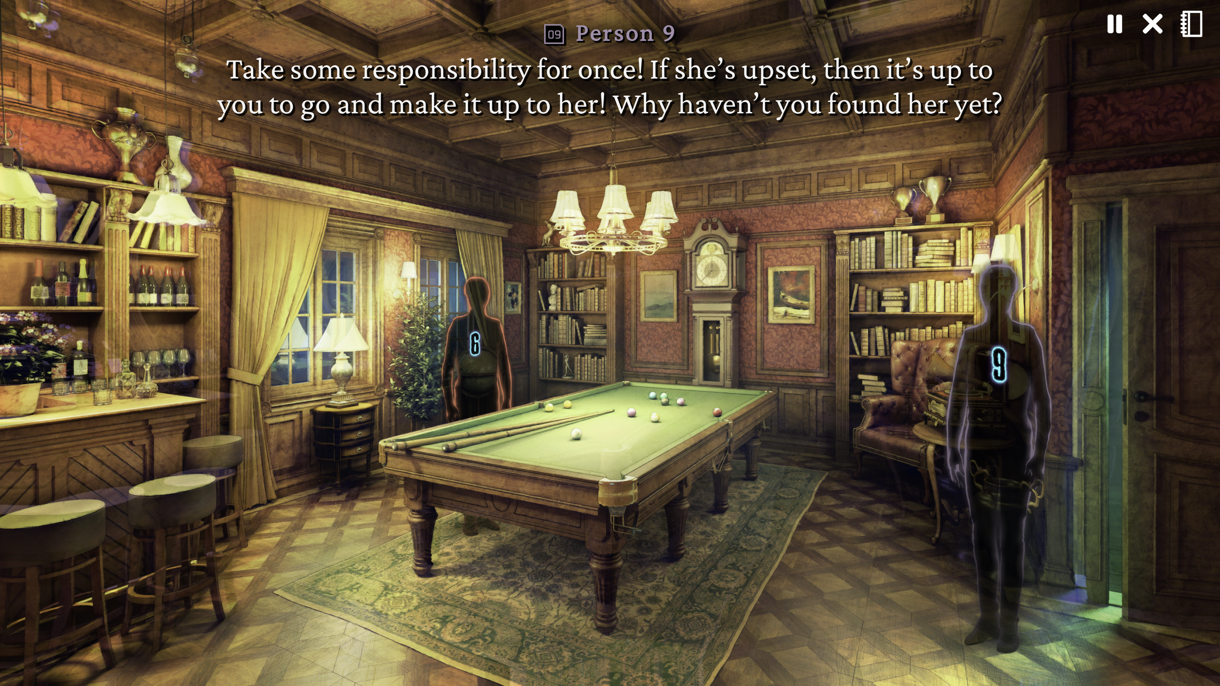 The Incident at Galley House - Billiards