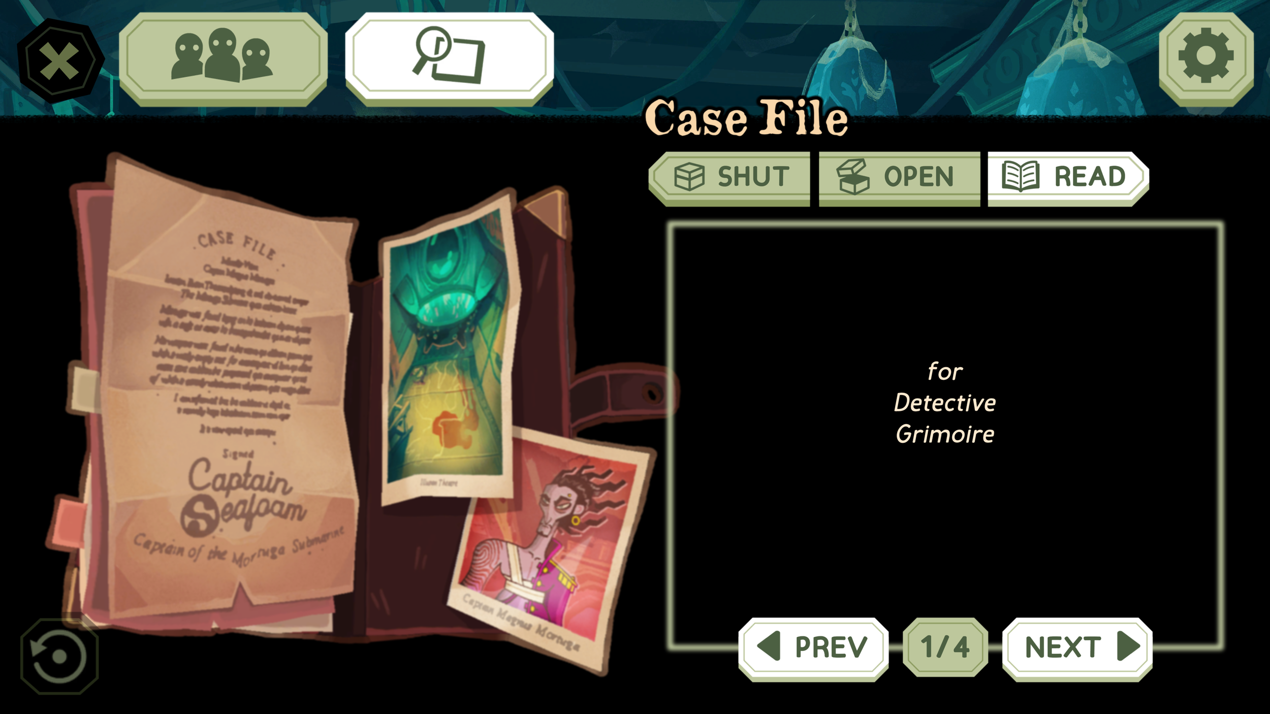 The Mermaid Mask - Case File