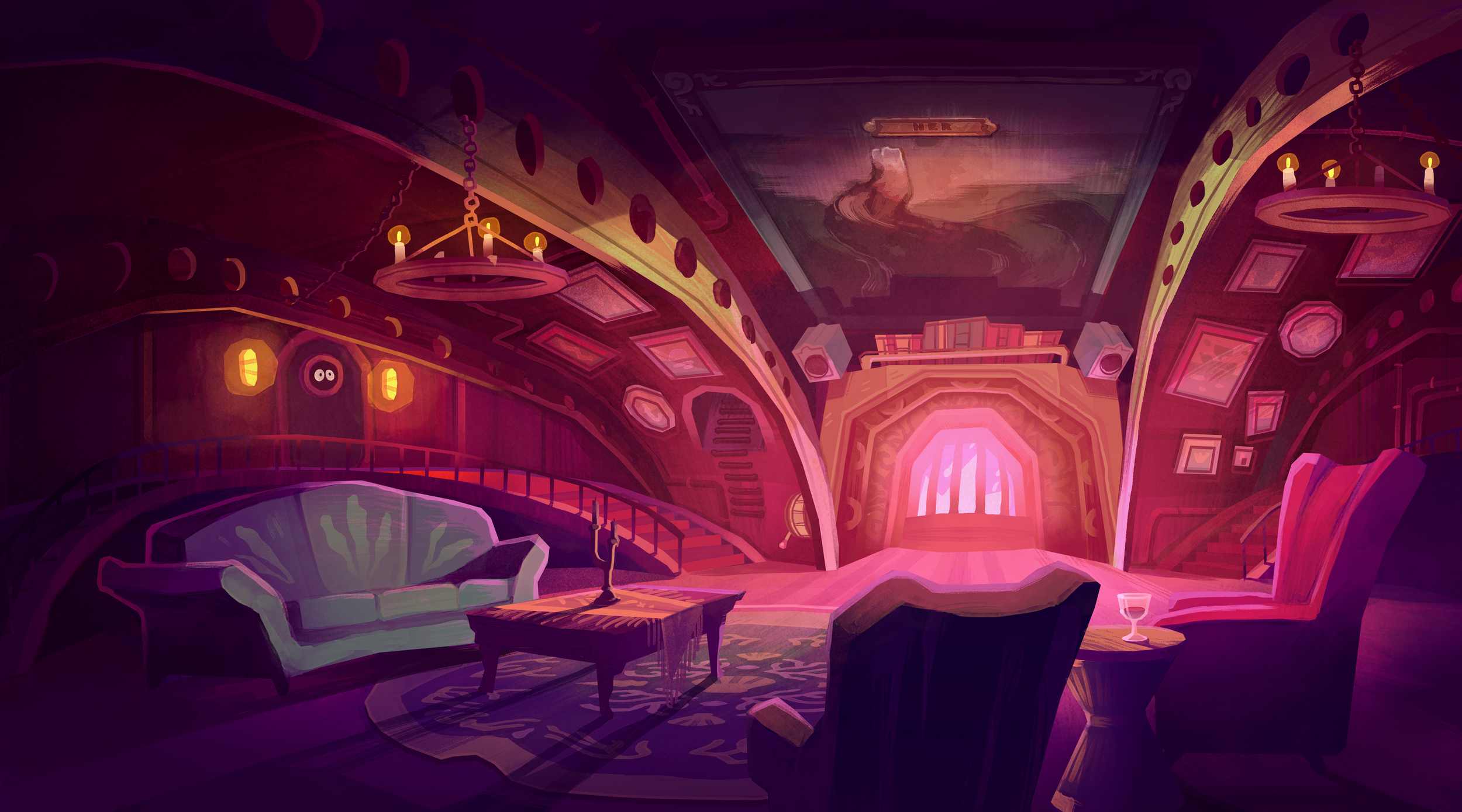 The Mermaid Mask - Parlor
