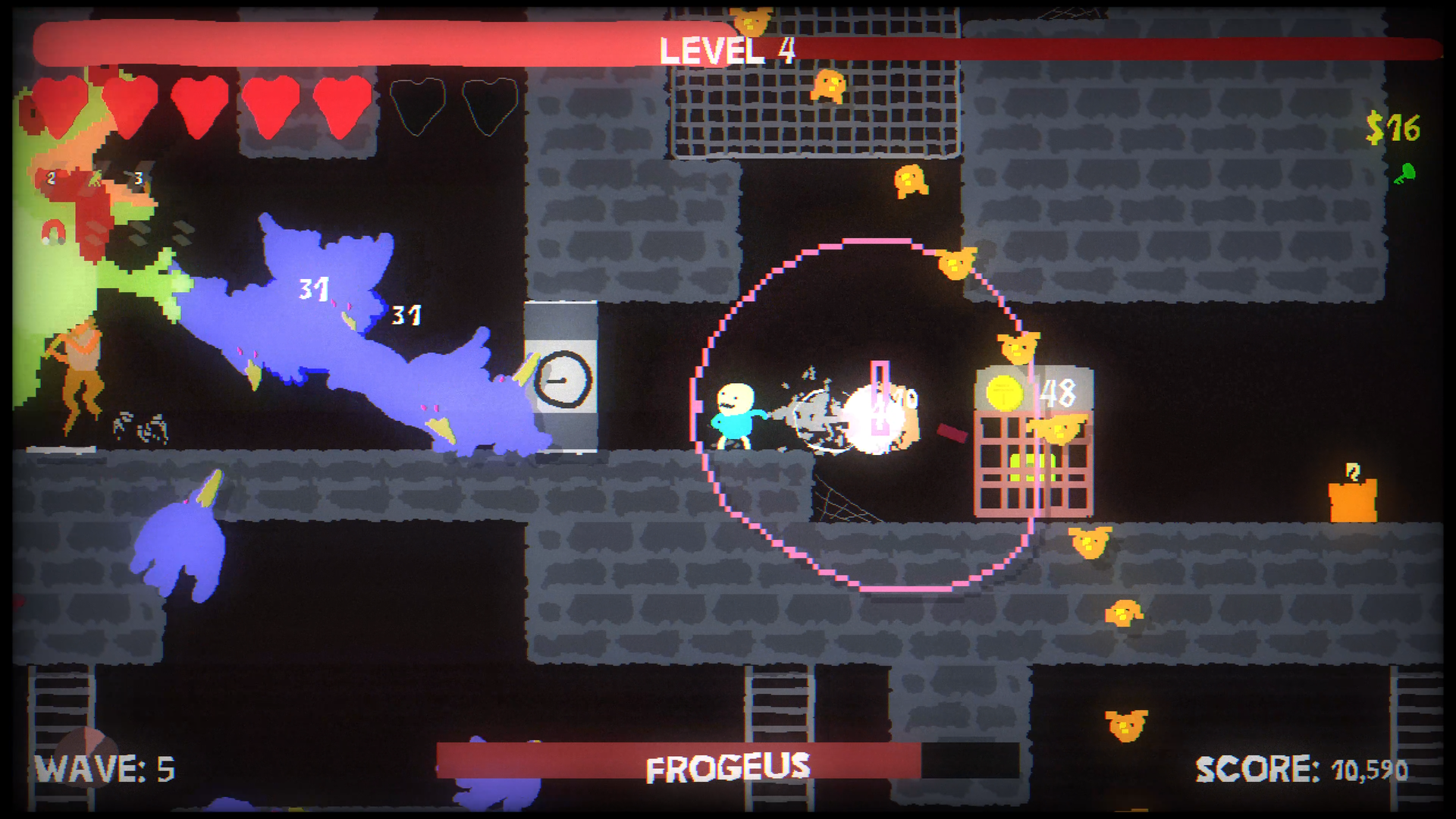Blood Dungeon - Timed Wall