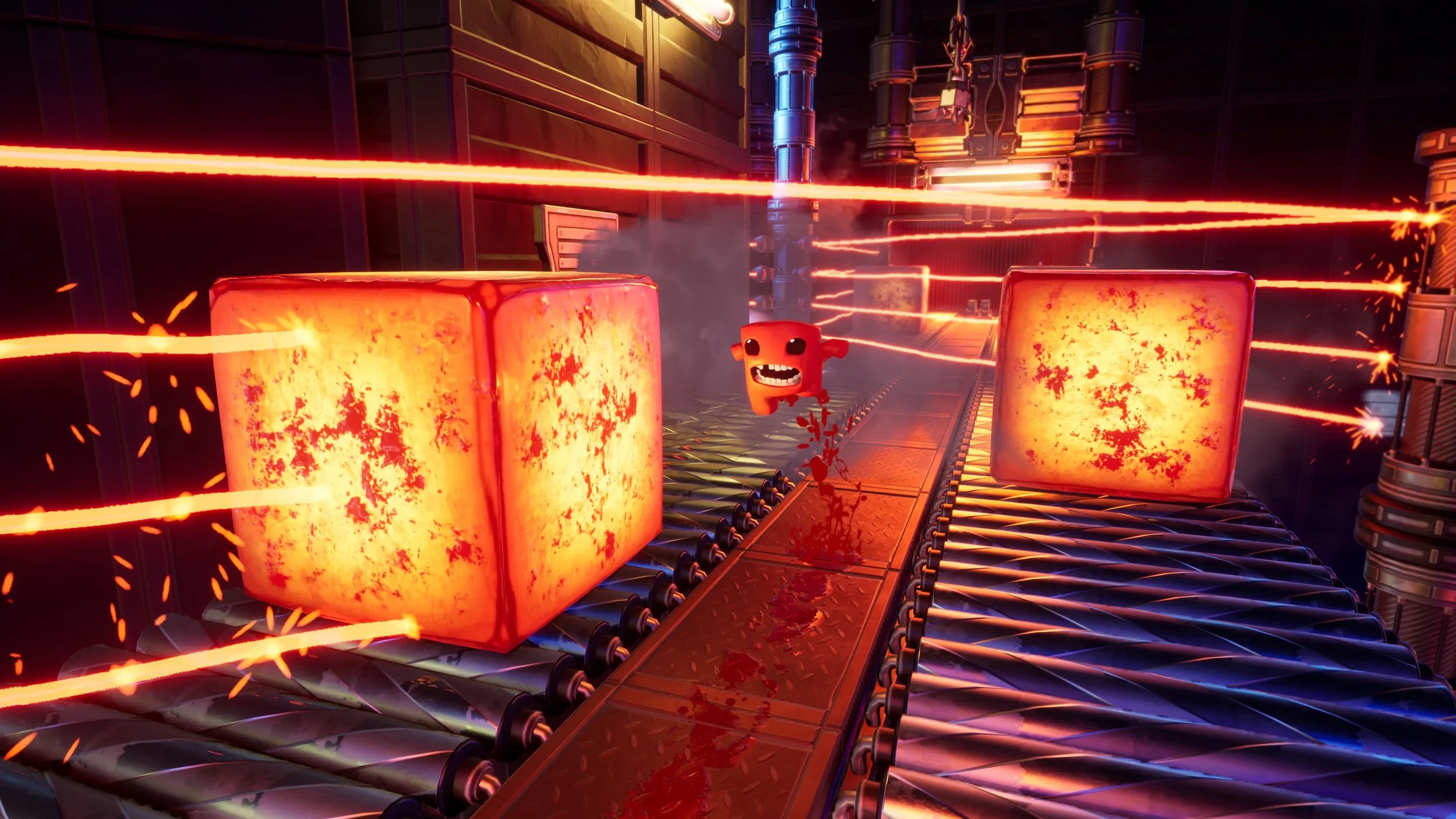 Super Meat Boy 3D - Laser