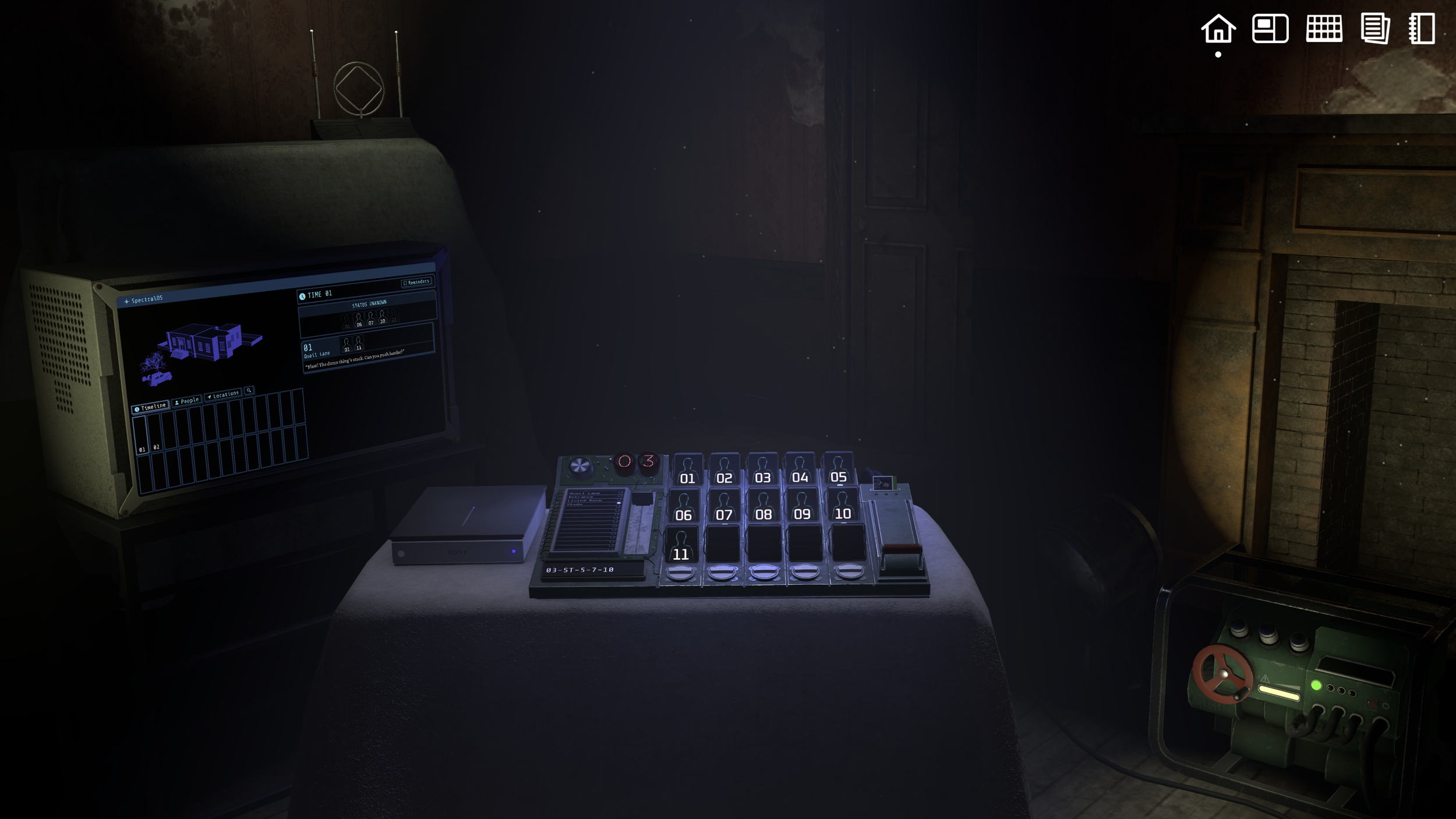 The Incident at Galley House - Machine