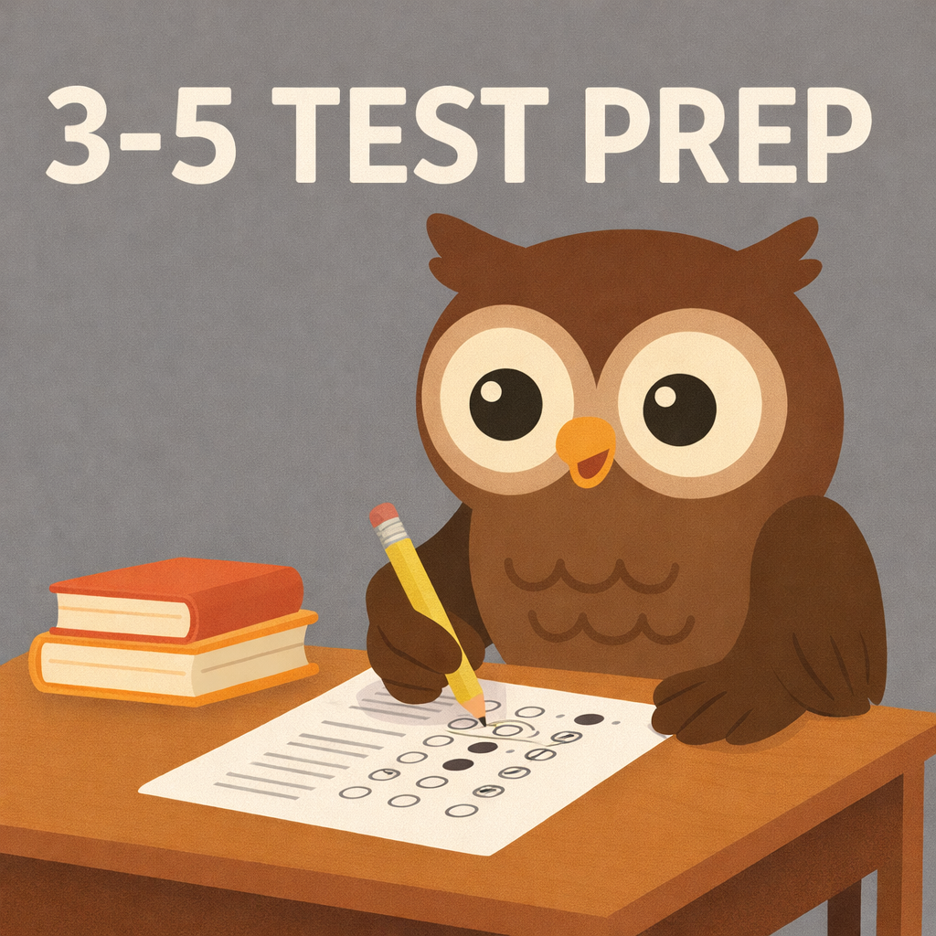 Test Prep 3-5