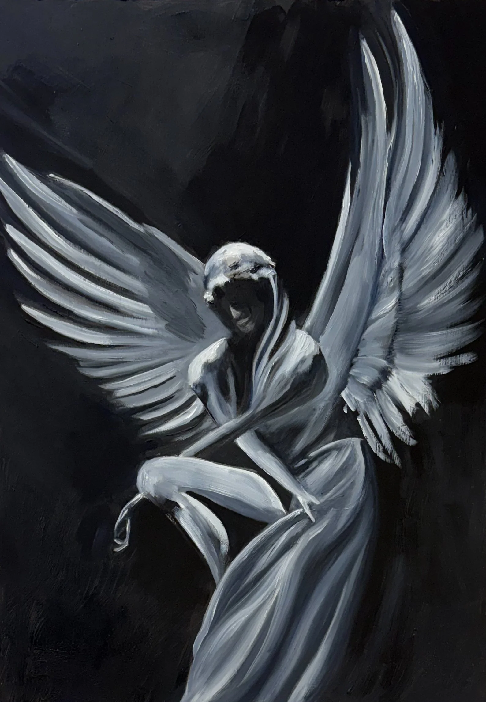  Angel Reflections
60 x 40 cm
Oil on board