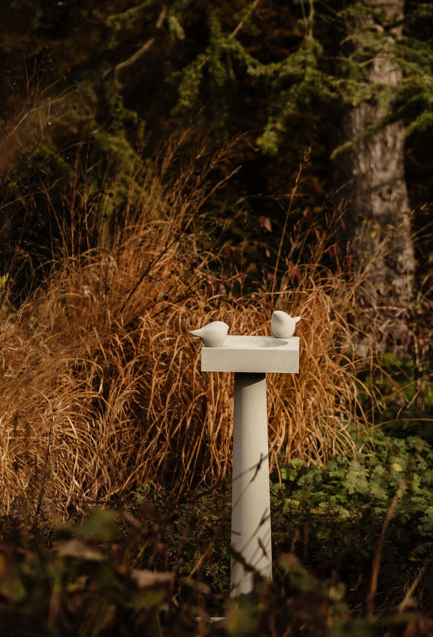 Tall Elegant Birdbath carved in natural stone.jpg