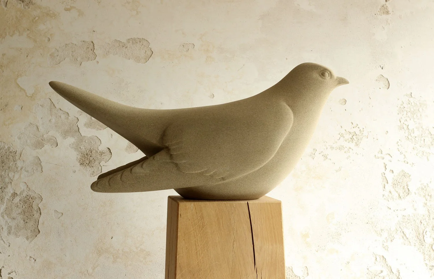 Cuckoo stone sculpture selected for The Brilliance of Birds exhibition at Rheged Gallery opening 3 July 2026
