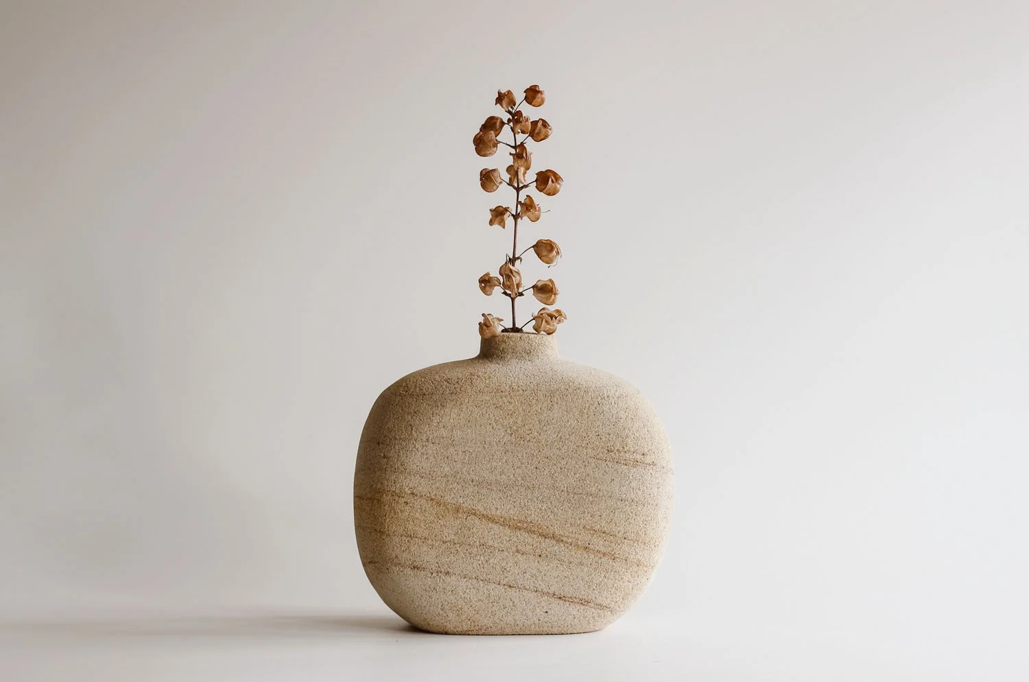 Stem Vase - Northumberland Buff