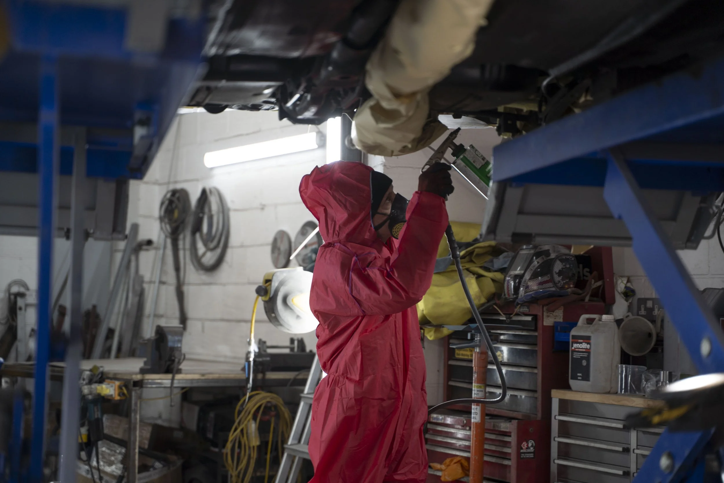 Car Underbody Treatment