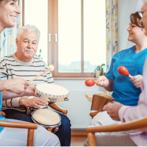 Group Music Therapy Session