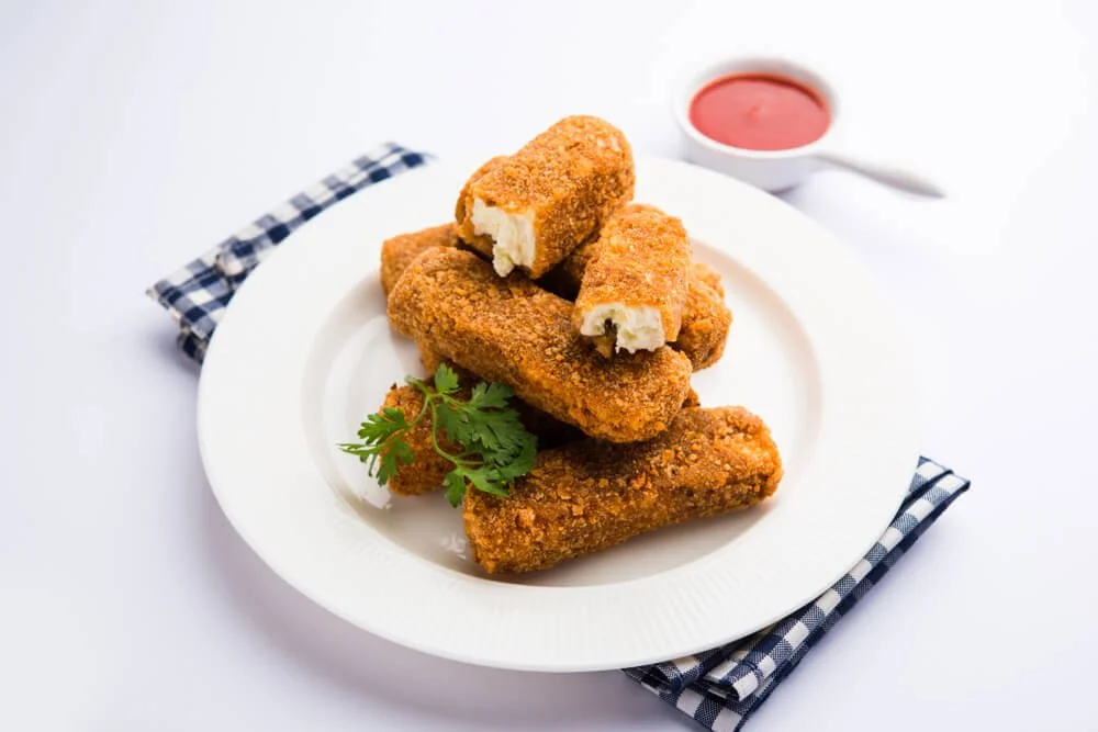 Cheese and tuna fingers