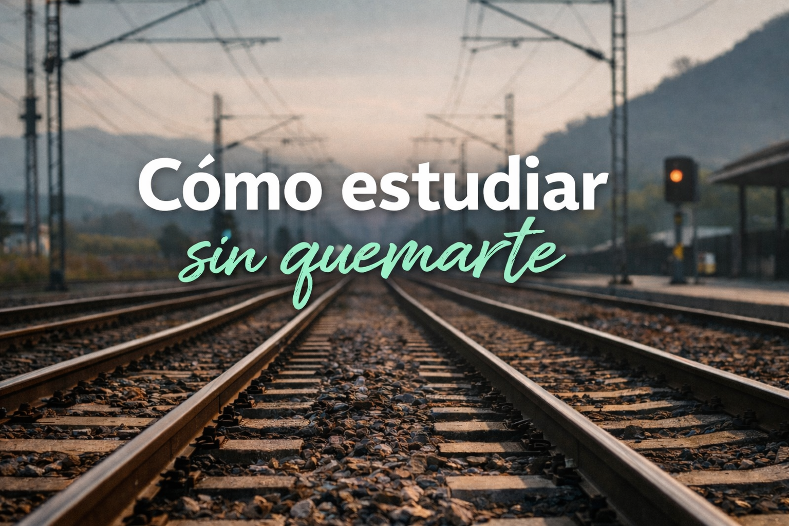 Opositar a ADIF: cómo estudiar sin quemarte y llegar fuerte al examen