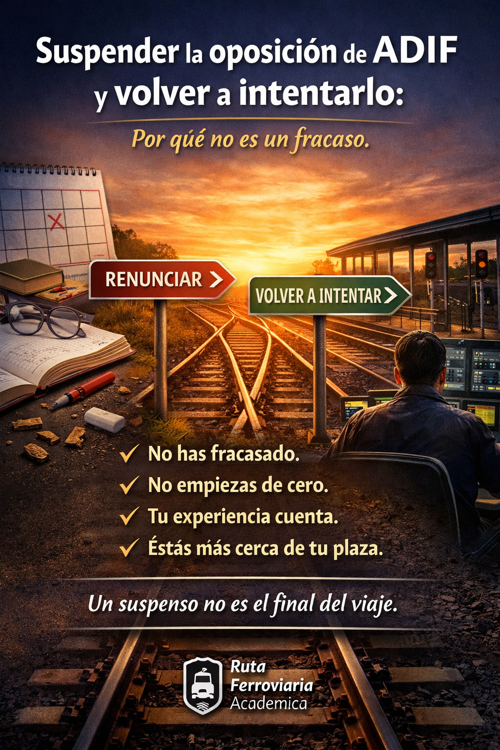 Suspender la oposición de ADIF y volver a intentarlo: por qué no es un fracaso