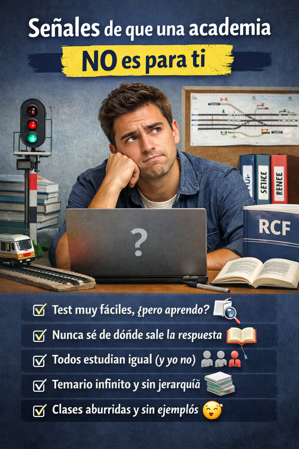 Señales de que una academia NO es para ti (aunque tenga muchos alumnos)