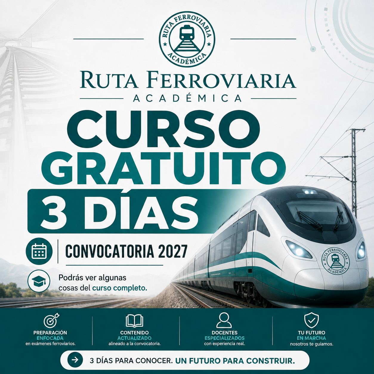 Curso GRATUITO 3 días.