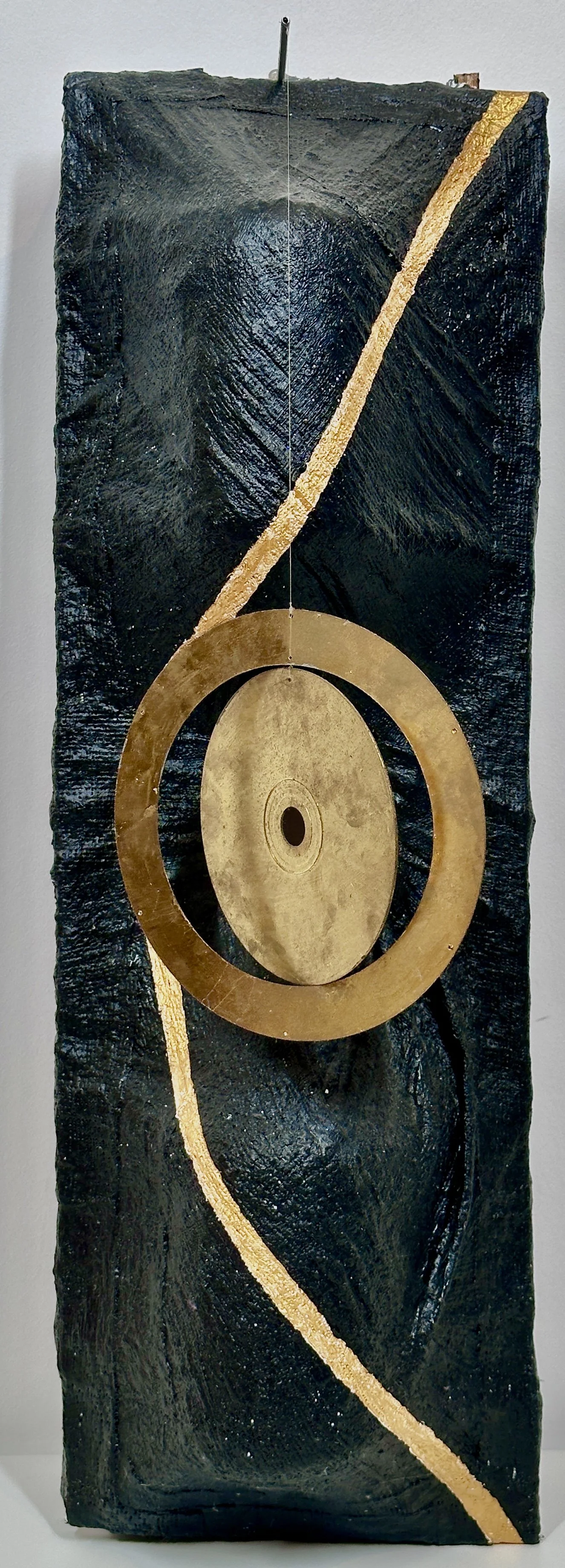 Where Stars Go To Die #1, Kinetic Sculpture, 61 x 21 x 21 cm, 2023