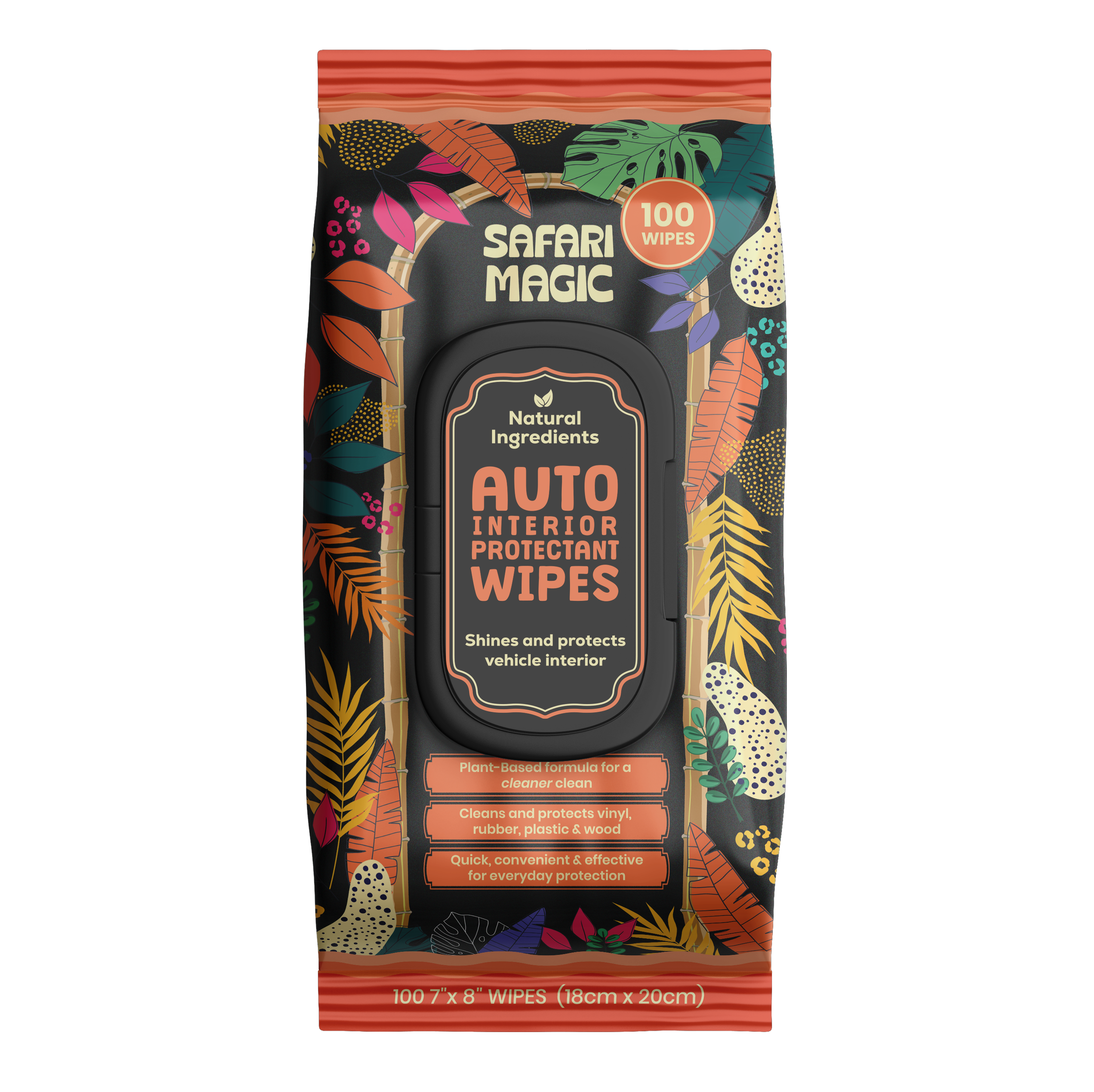 Auto Interior Protectant Wipes - 100pk