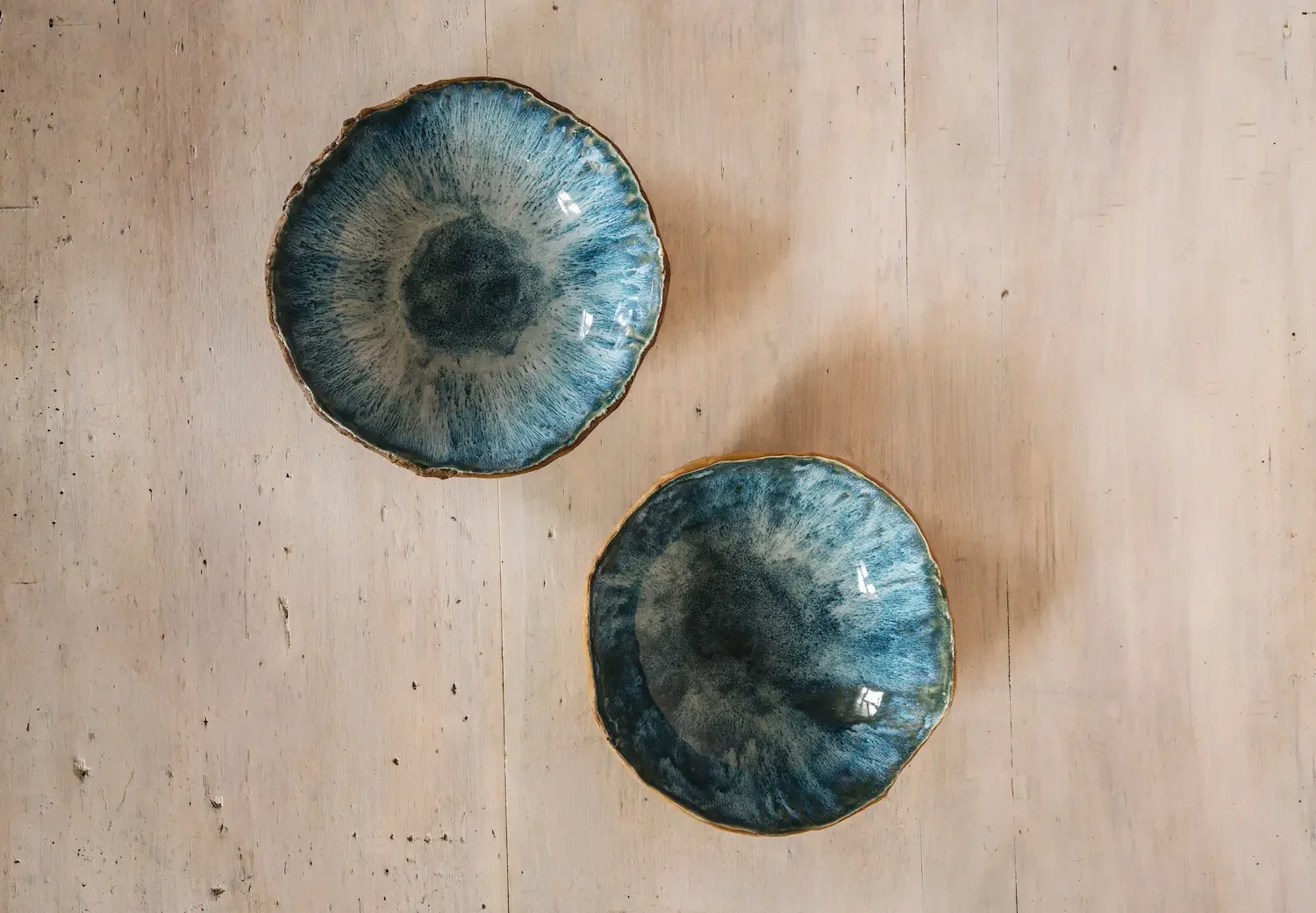 Grand bol Blue Swirl