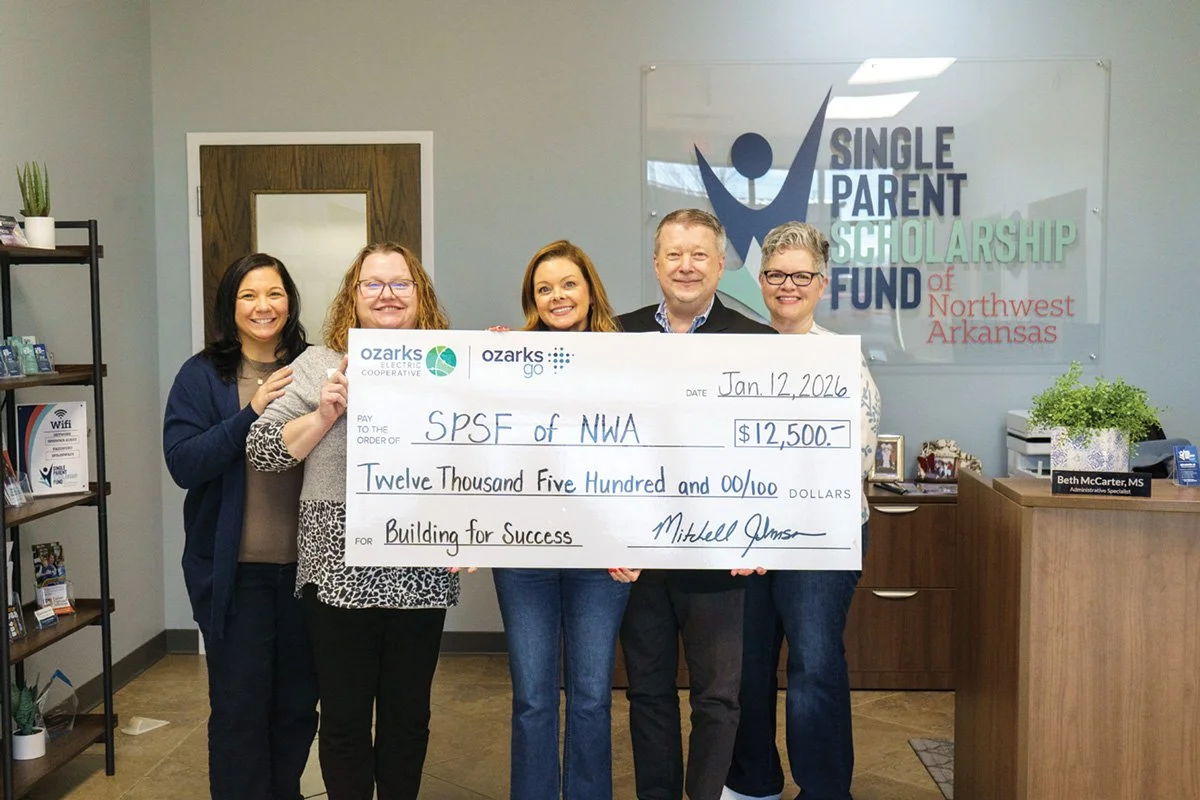 Ozarks Donates to SPSFNWA Building Fund