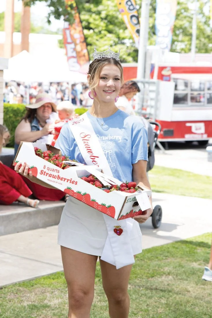   &nbsp;Karlee Ingram, 2025 Strawberry Queen  (Photo by Andy Massie.) &nbsp;  