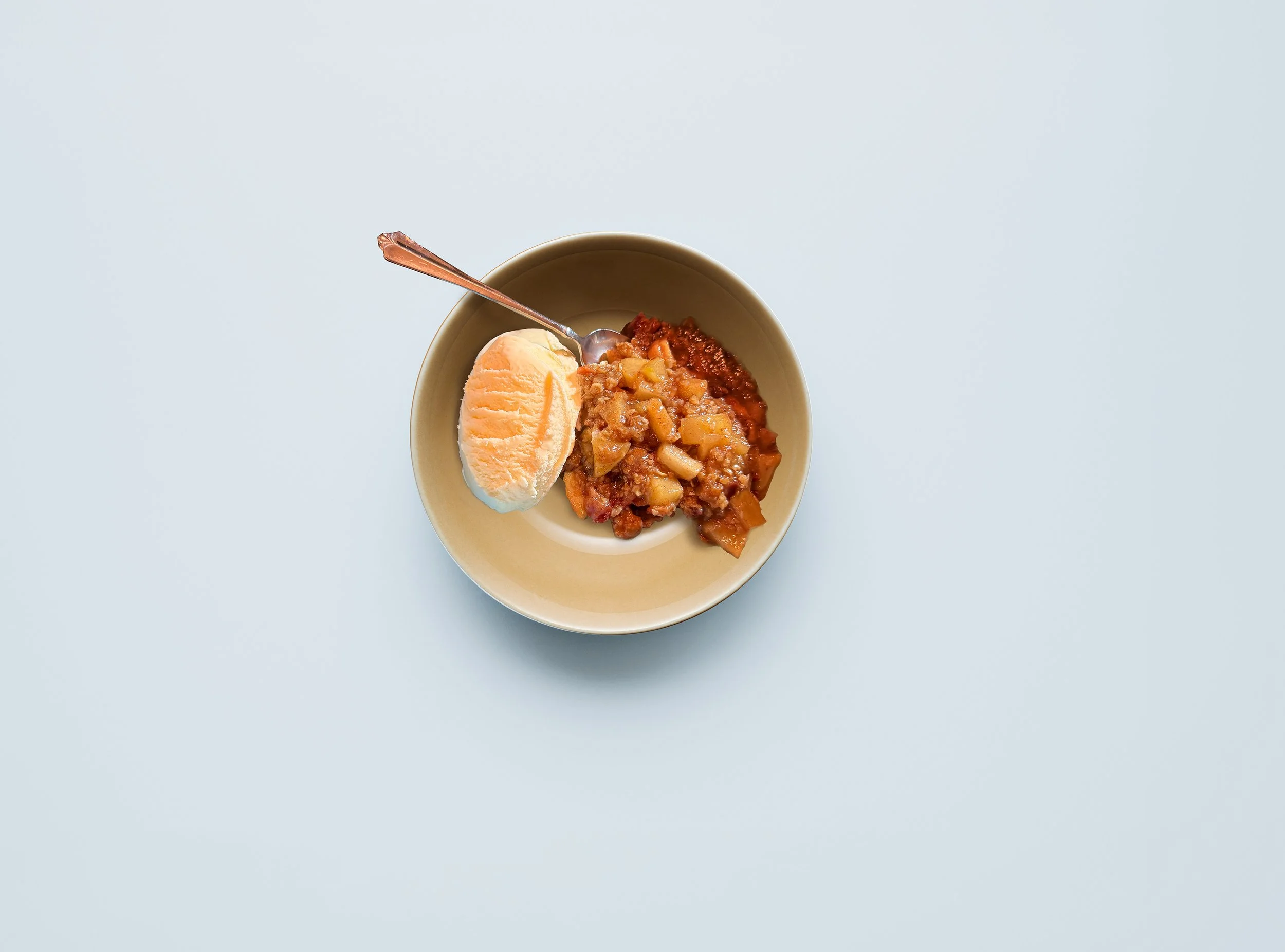 Bacon Caramel Apple Crisp