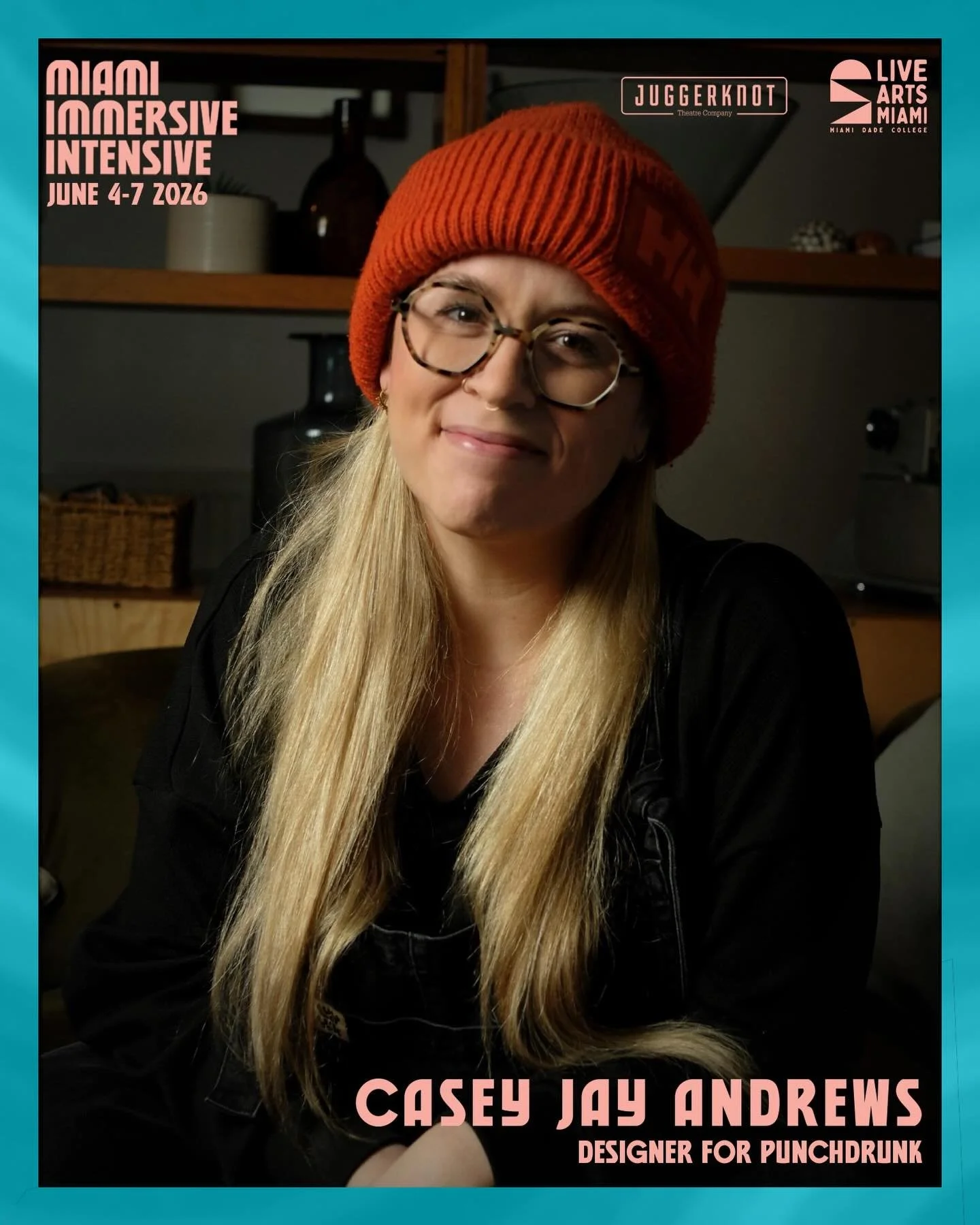 📣 @caseyjayandrews.art &mdash; Designer for @punchdrunkint joins MII 2026.

The creative force who designed Viola&rsquo;s Room and served as Assistant Head of Design on The Burnt City &mdash; Casey Jay is leading a one-hour virtual workshop exclusiv