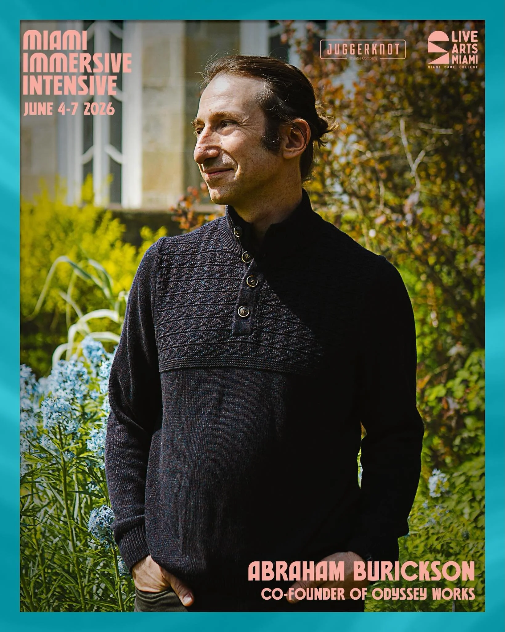 📣 Abraham Burickson &mdash; 
Co-Founder of @odyssey.works  joins MII 2026 💥

Trained in architecture at Cornell and in poetry and playwriting at the Michener Center for Writers, Abraham has spent twenty-five years exploring the relationship between