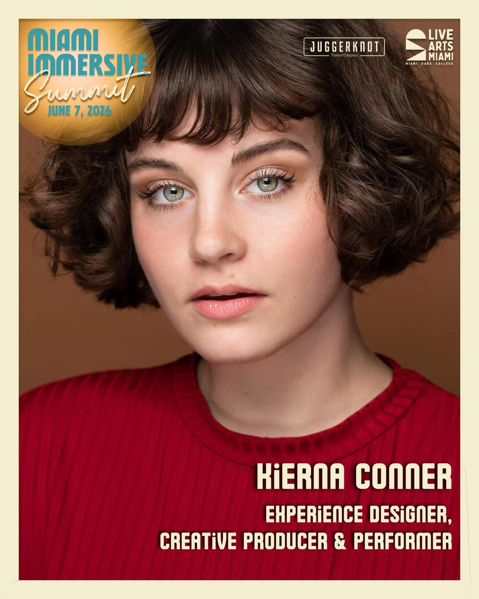 @kiernaconner has spent her career building immersive experiences from the inside out &mdash; Disney Imagineering, Universal Studios, Culture House Immersive &mdash; as a performer, designer, producer, and educator. She&rsquo;s obsessed with one ques
