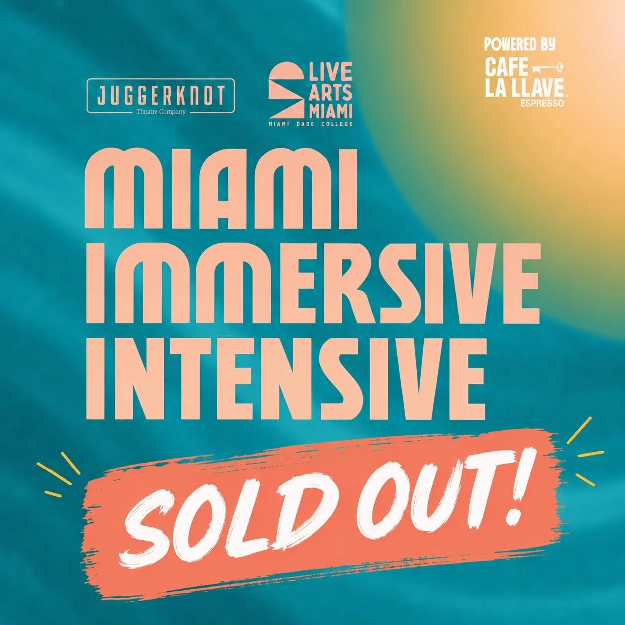 IT&rsquo;S OFFICIAL. 🎉

The Miami Immersive Intensive 2026 is SOLD OUT!

We cannot wait to meet the MII 2026 cohort. Still want to be in the room? We have you covered. 👇

The Miami Immersive Summit is June 7 and tickets are still available. 18+ spe