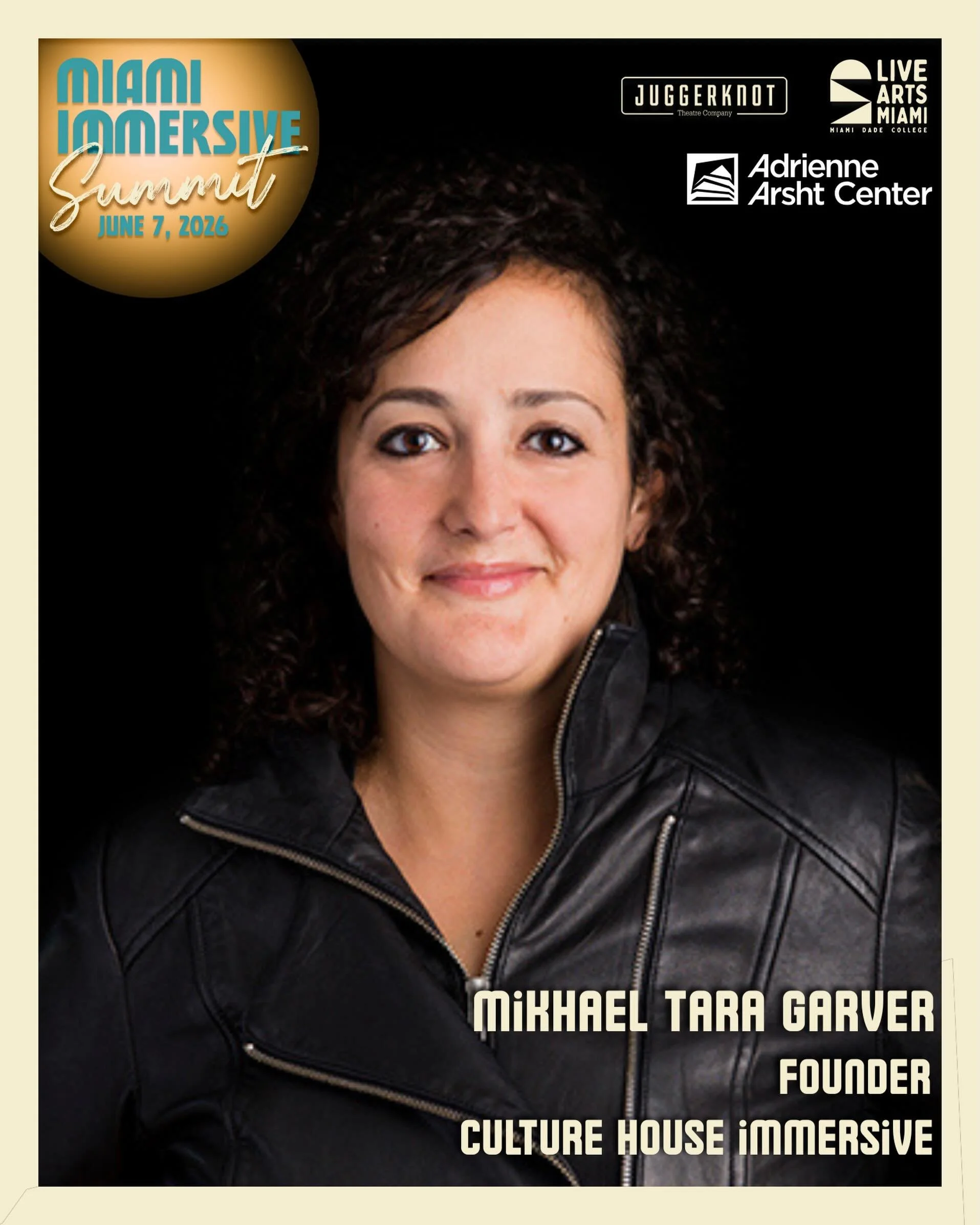 Mikhael Tara Garver &mdash; founder of Culture House Immersive, immersive pioneer for over two decades, and one of the most important creative forces working in this field today &mdash; is returning to MII for the Miami Immersive Summit on June 7th.
