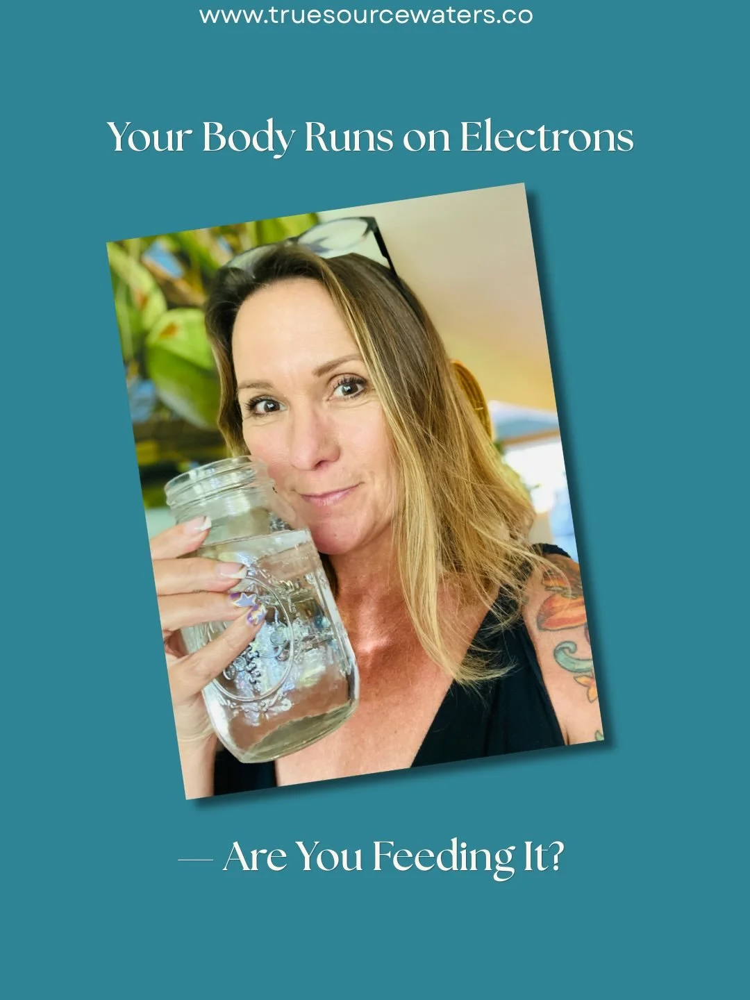 🌍⚡💧
Your body runs on electrons &mdash; are you feeding it?
 Whether you&rsquo;re walking barefoot on the earth or sipping Electrolyzed Reduced Water (ERW) that comes from our water ionization systems, the science is the same.  Both deliver free el
