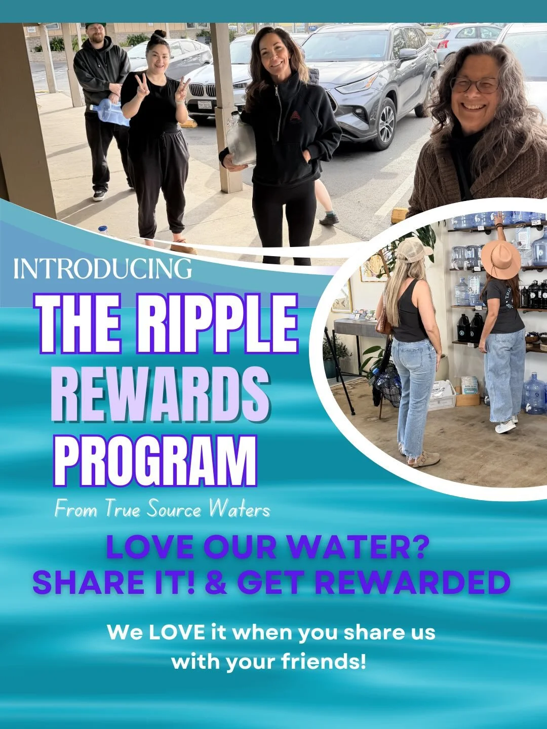 💧Big News True Source Peeps💧

So many of you have been referring your friends  to our store lately&hellip; and honestly? That&rsquo;s the highest compliment we could receive.

So we created something fun as a way to THANK YOU 😊 

INTRODUCING 
THE 