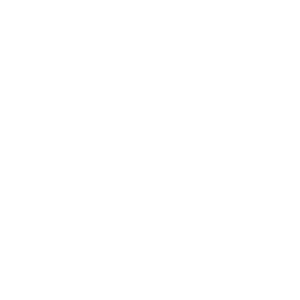 Icon of three people connected by gears with an upward arrow, symbolizing teamwork and growth.