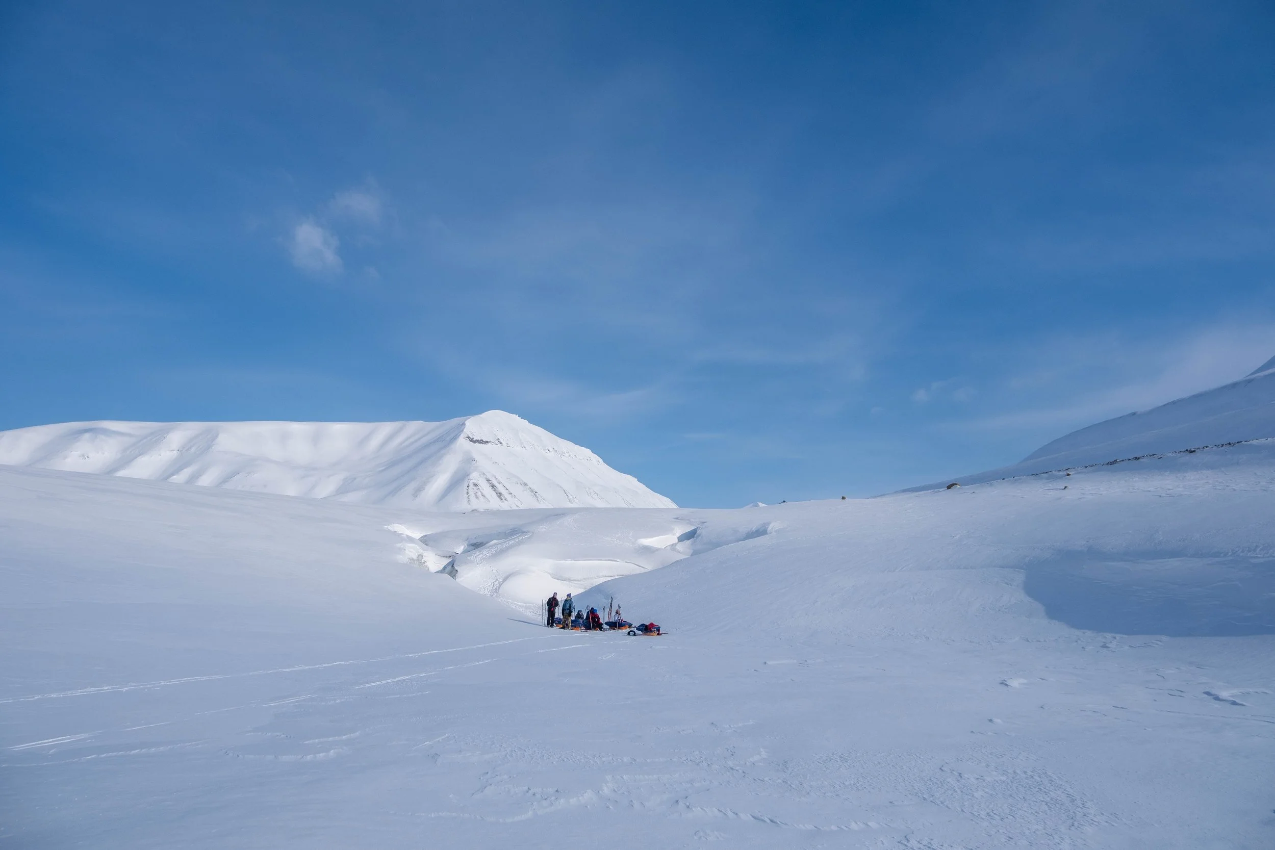 Svalbard på tvers. Svalbard East to West. Svalbard Crossing. Spitsbergen crossing. 