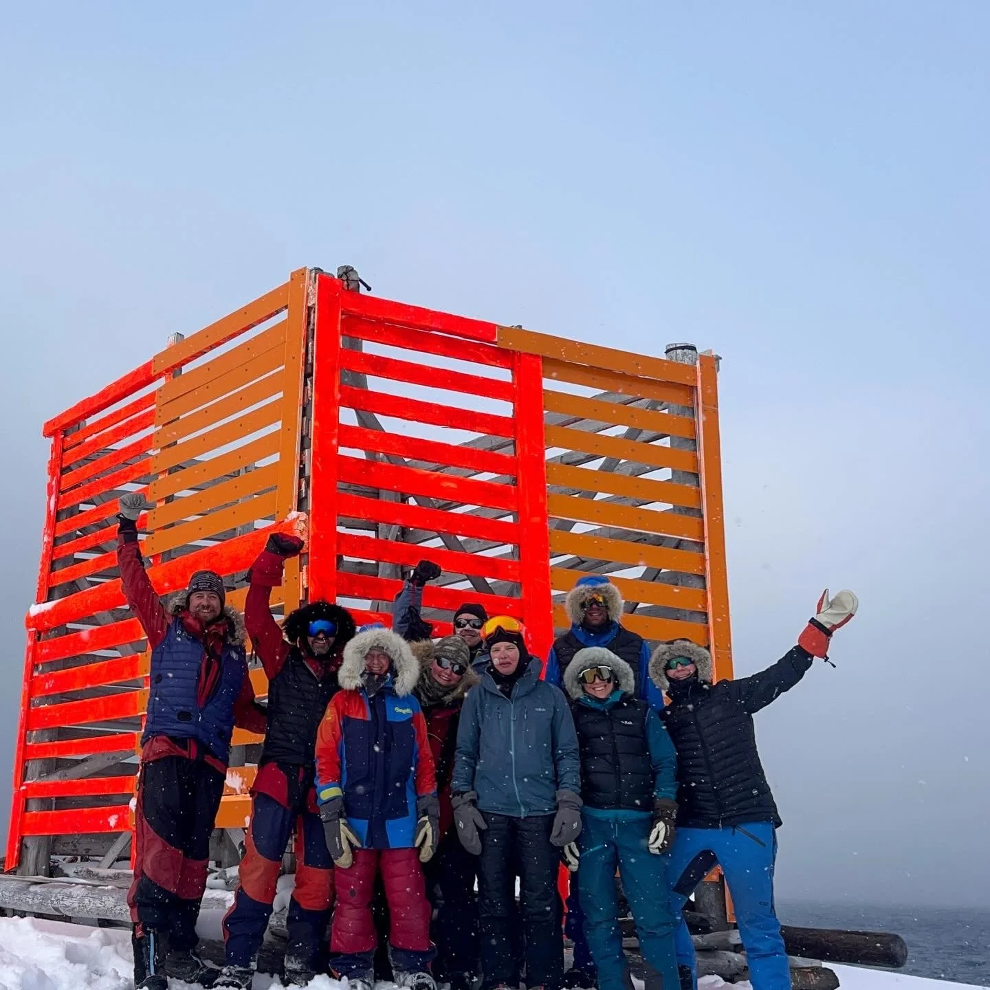 Gjester på Verlegenhuken etter Svalbard på langs