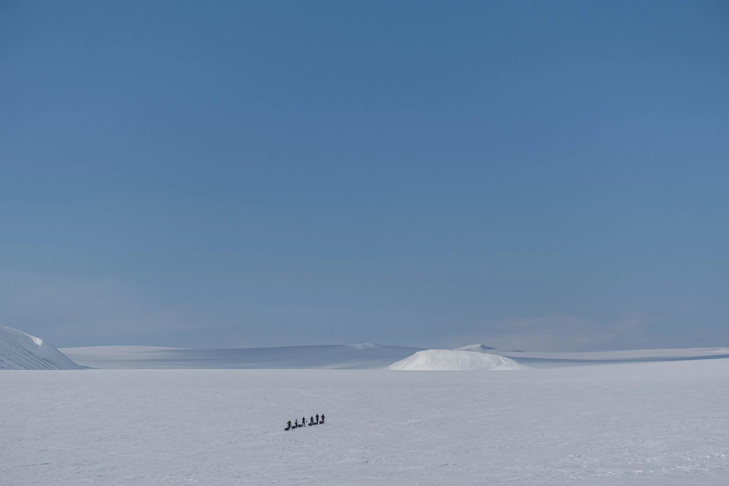 Svalbard på tvers. Svalbard East to West. Svalbard Crossing. Spitsbergen crossing. 