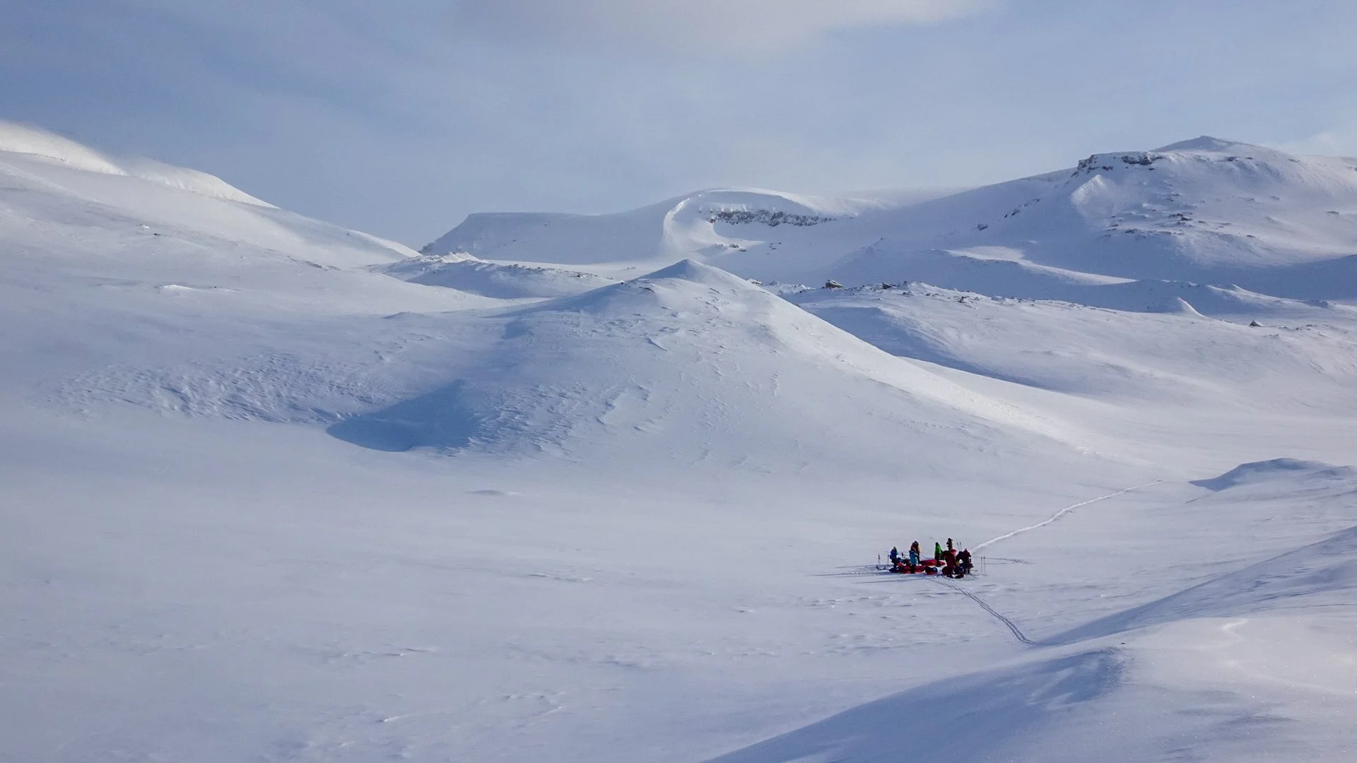 Svalbard på tvers. Svalbard East to West. Svalbard Crossing. Spitsbergen crossing. 