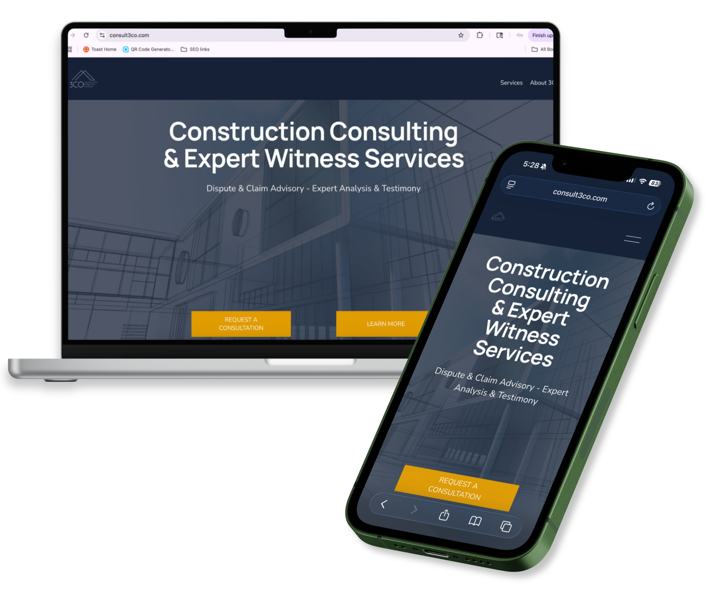 Website design near St. Louis, Missouri