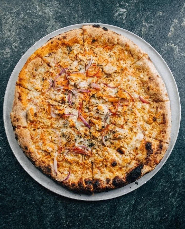 🚨ALERT: our BIG GAME COMBO is back! 🏈⁠
⁠
SUNDAY, FEB 8 ONLY ⁠
🍕 Large Medicine Wheel (cheese pizza)⁠
🧡 Large Power to the People (buffalo chicken pizza)⁠
🍺 64oz Growler of your Mothership beer of choice⁠
- All for just $30!⁠
⁠
⁠
Call ahead for a